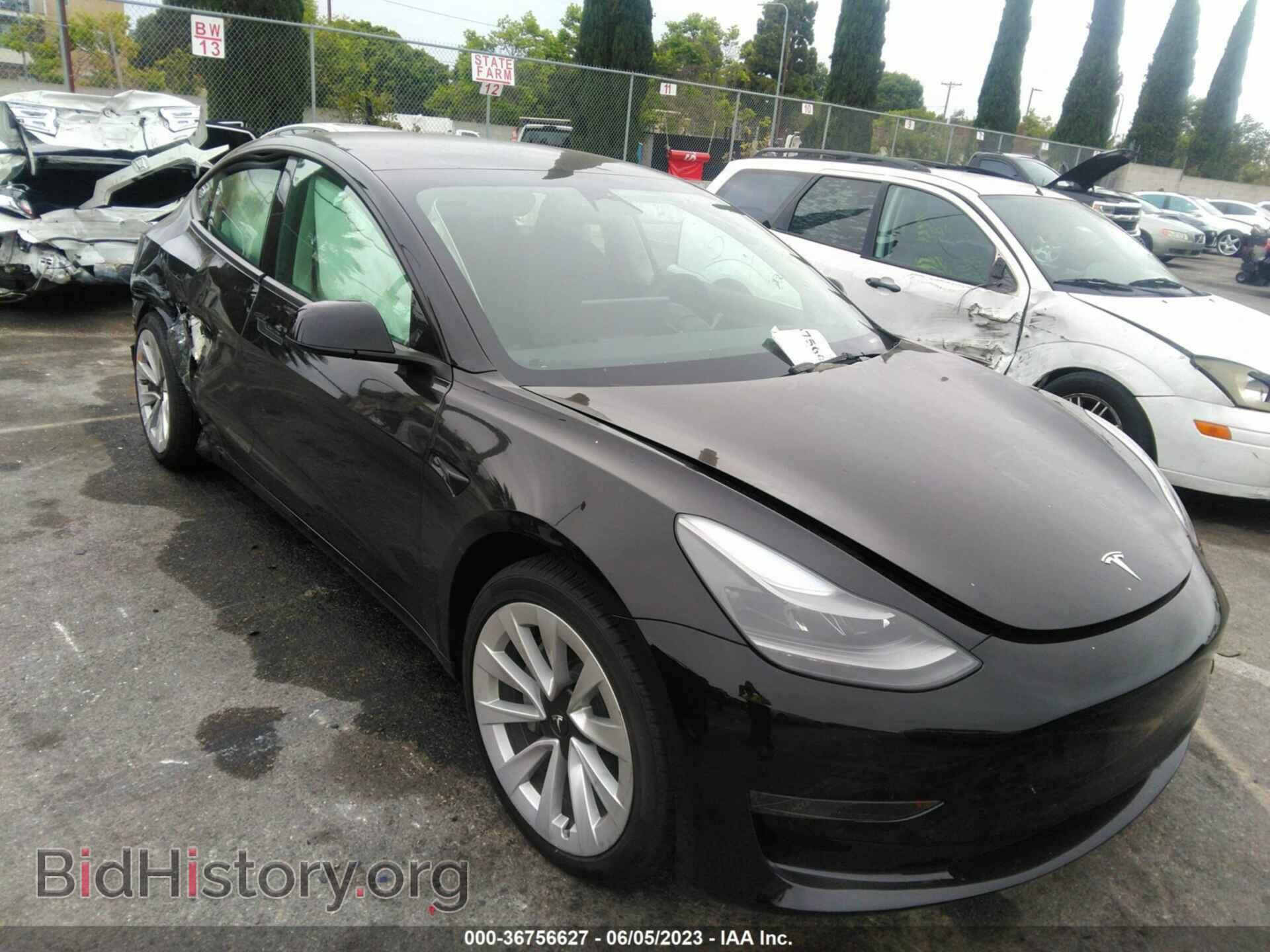 Фотография 5YJ3E1EA7PF512162 - TESLA MODEL 3 2023