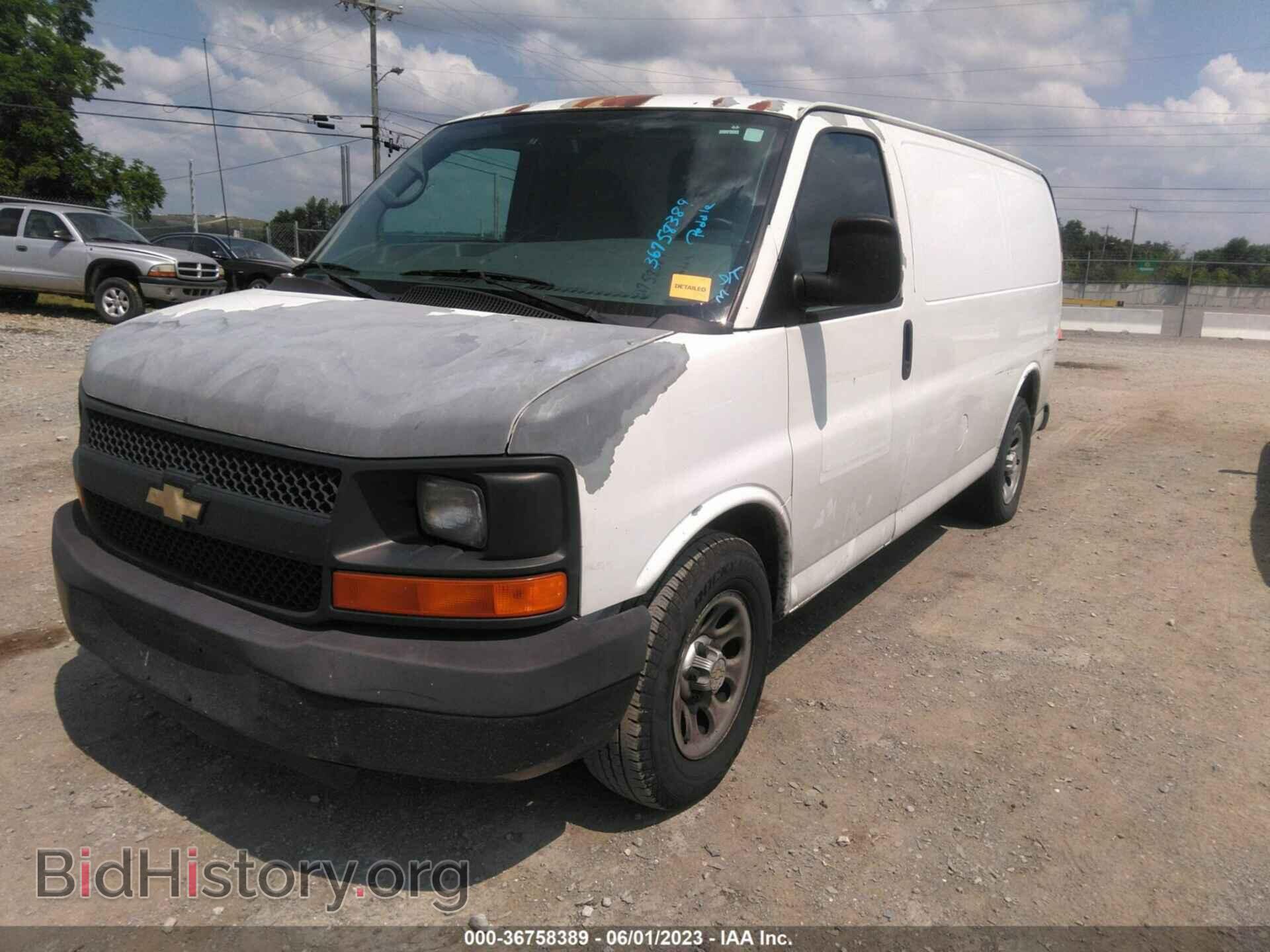 2012 CHEVROLET EXPRESS 1500 - VIN: 1GCSGAFX9C1102202 - Фото 2