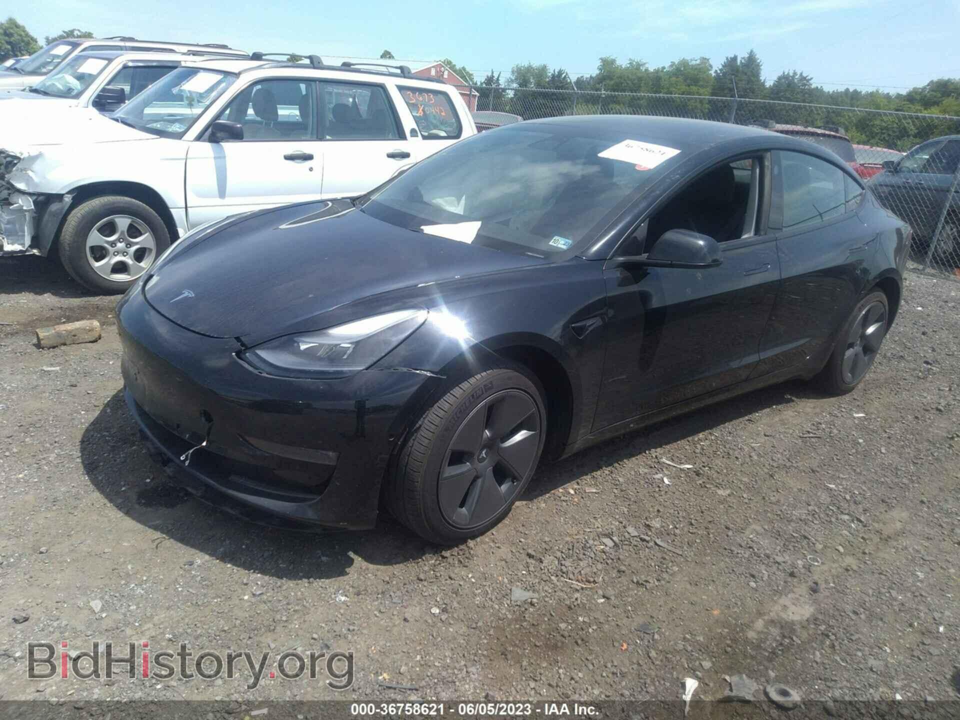 2021 TESLA MODEL 3 - VIN: 5YJ3E1EB0MF019492 - Фото 2
