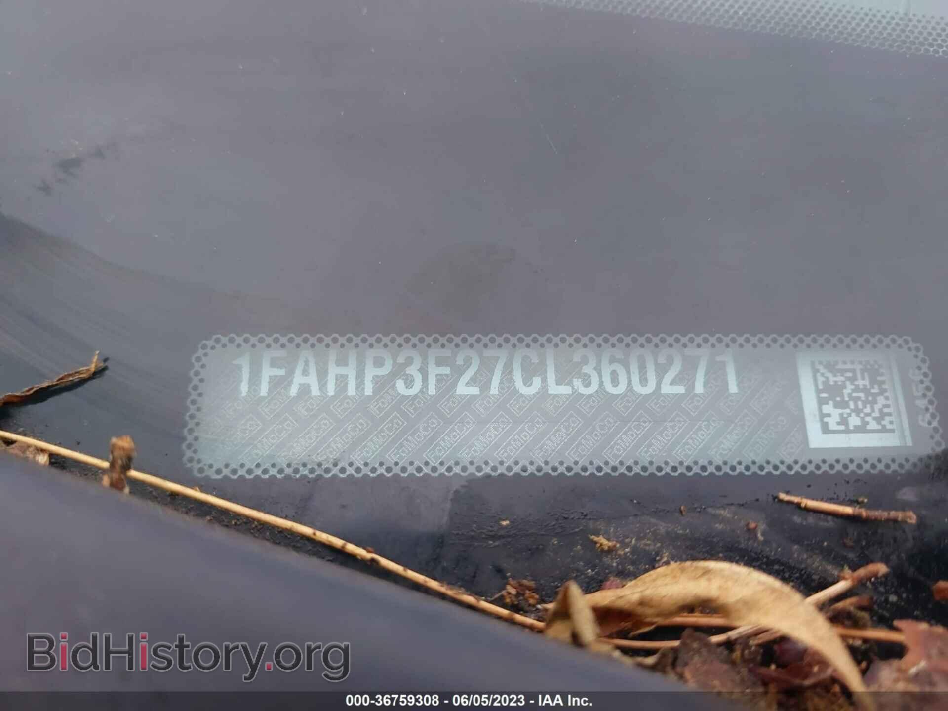 2012 FORD FOCUS - VIN: 1FAHP3F27CL360271 - Фото 9