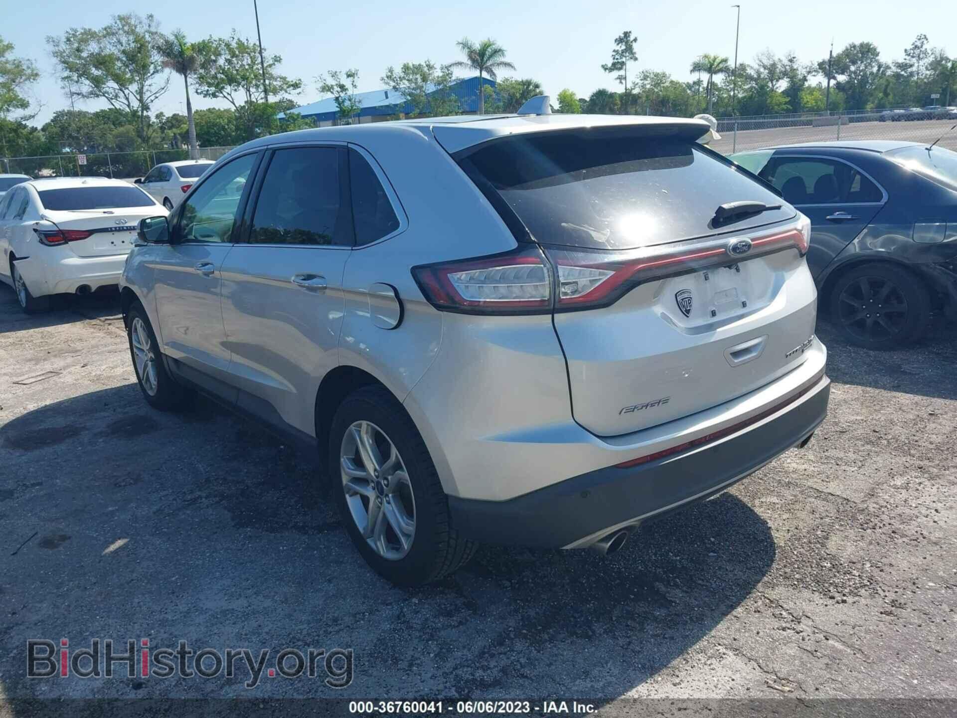 2018 FORD EDGE - VIN: 2FMPK3K92JBB41363 - Фото 3