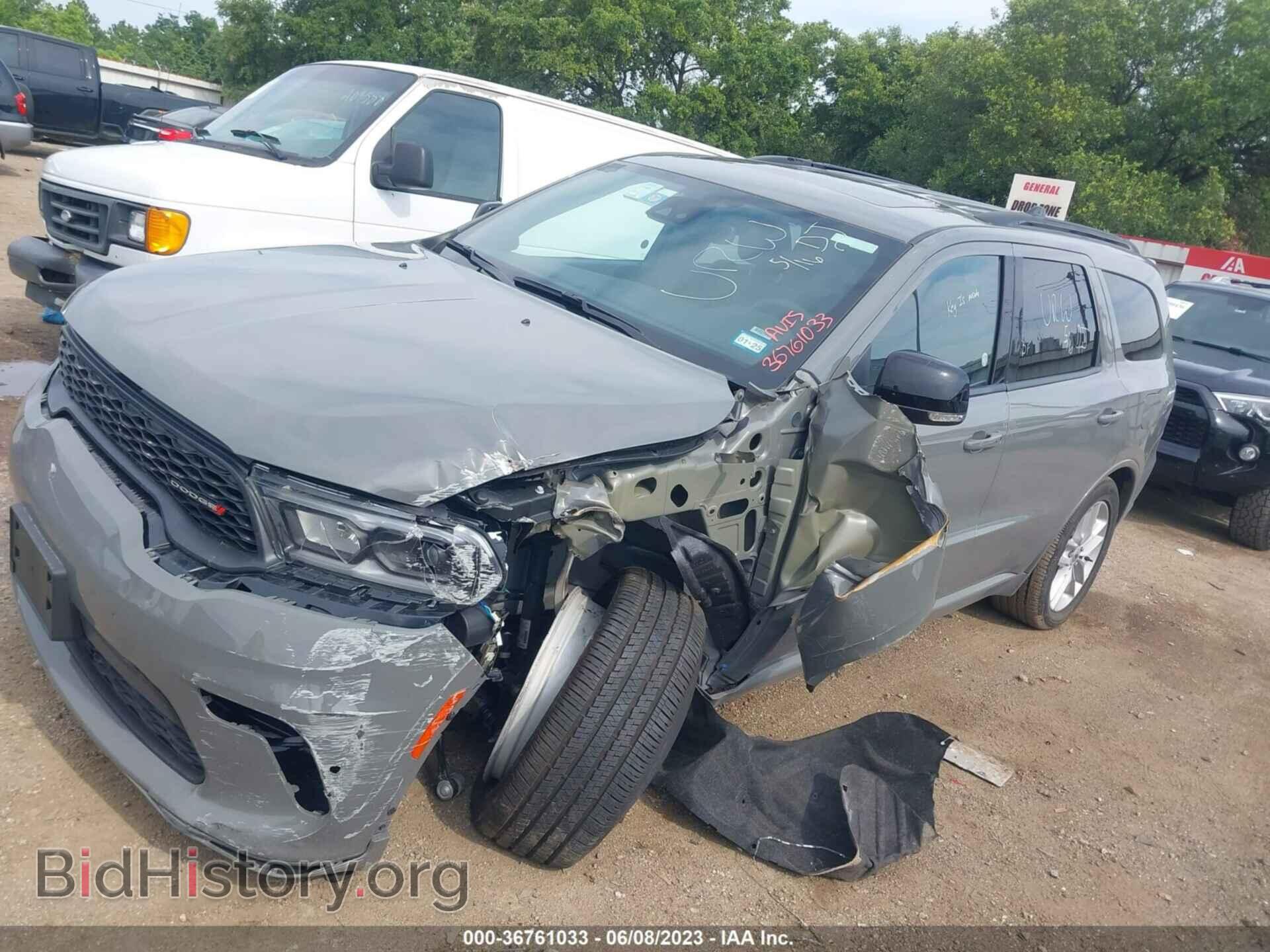 2023 DODGE DURANGO - VIN: 1C4RDJDG8PC573861 - Фото 2