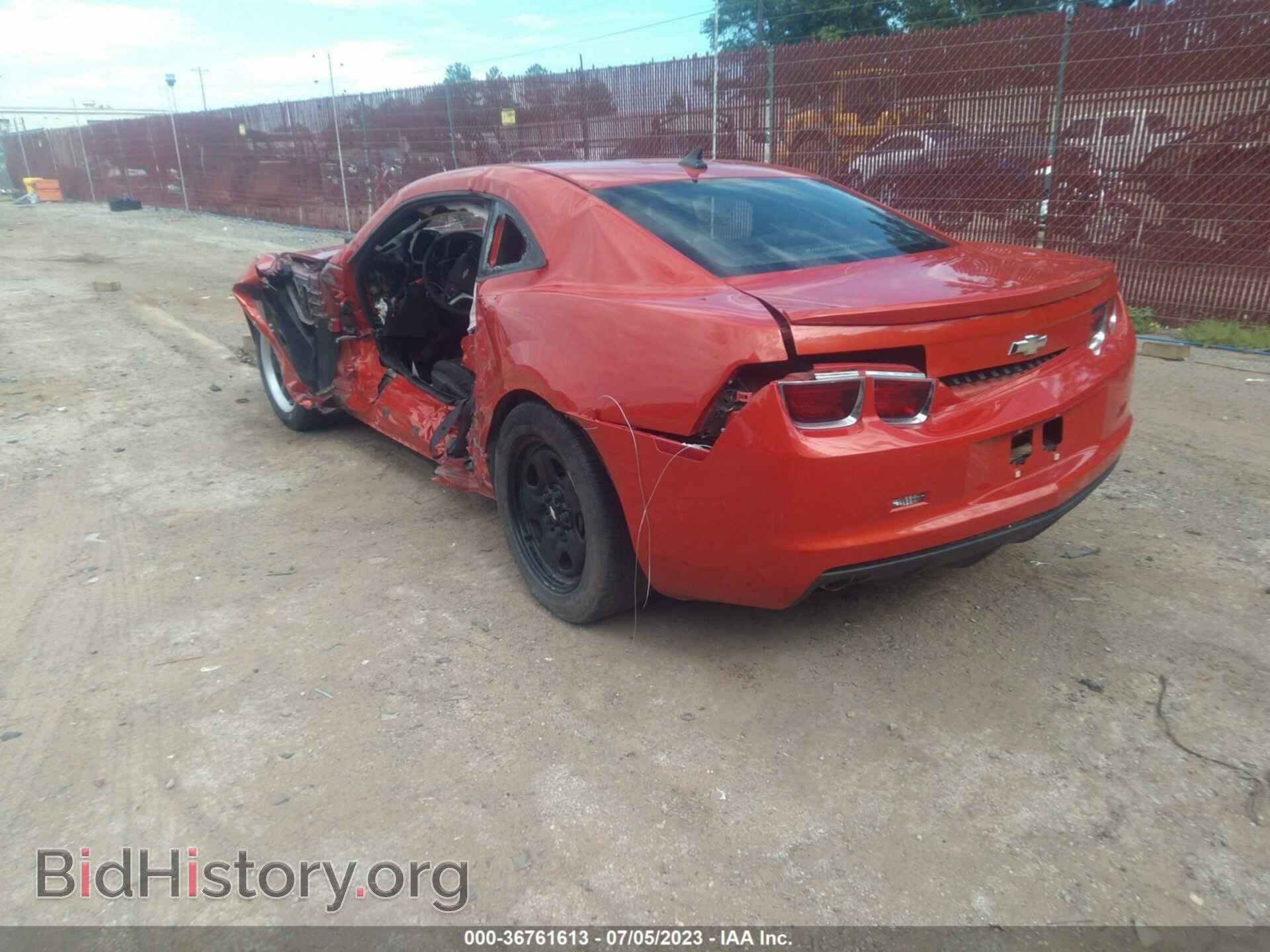2013 CHEVROLET CAMARO - VIN: 2G1FA1E32D9147196 - Фото 3