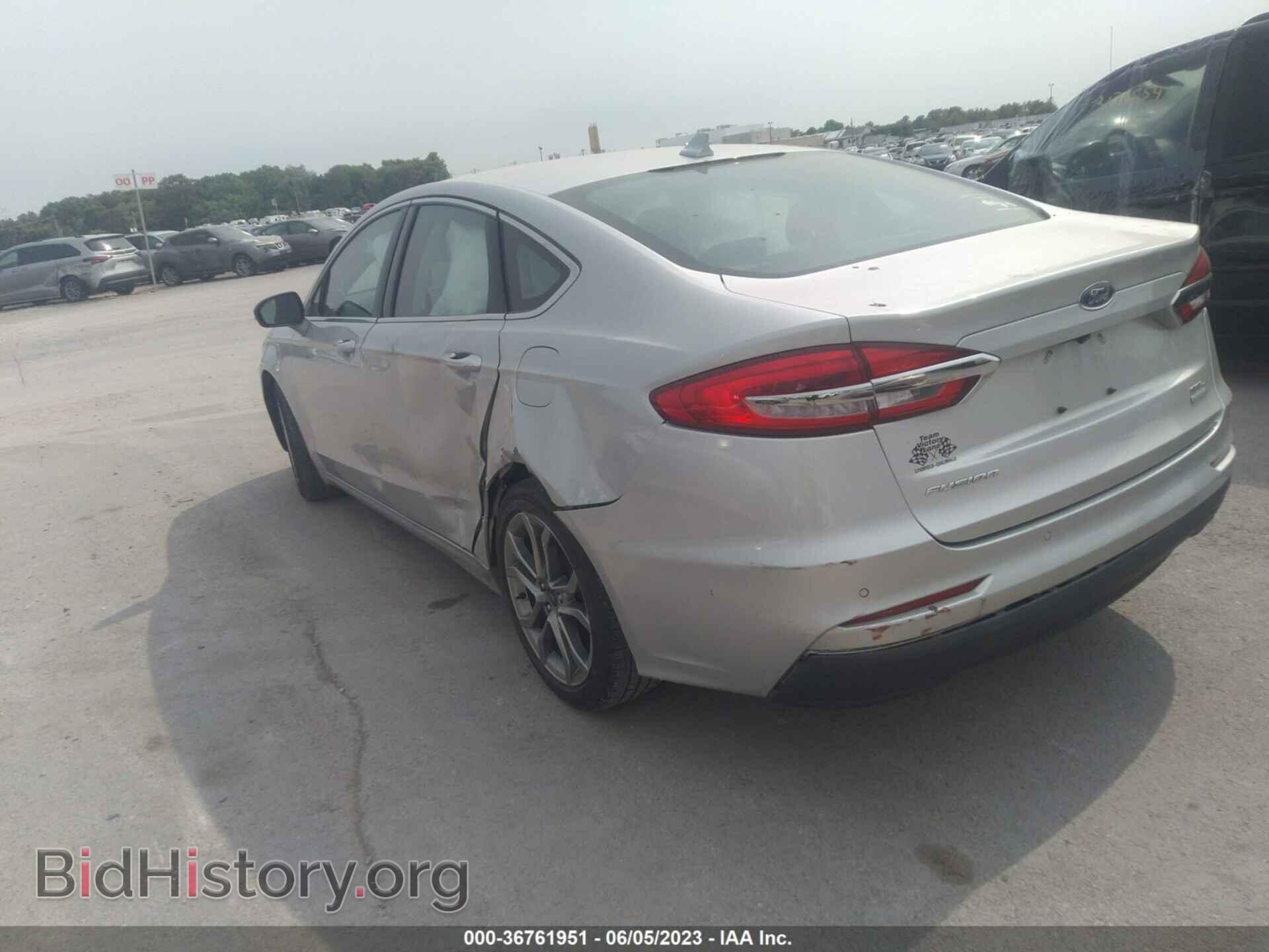 2019 FORD FUSION - VIN: 3FA6P0CD4KR173730 - Фото 3