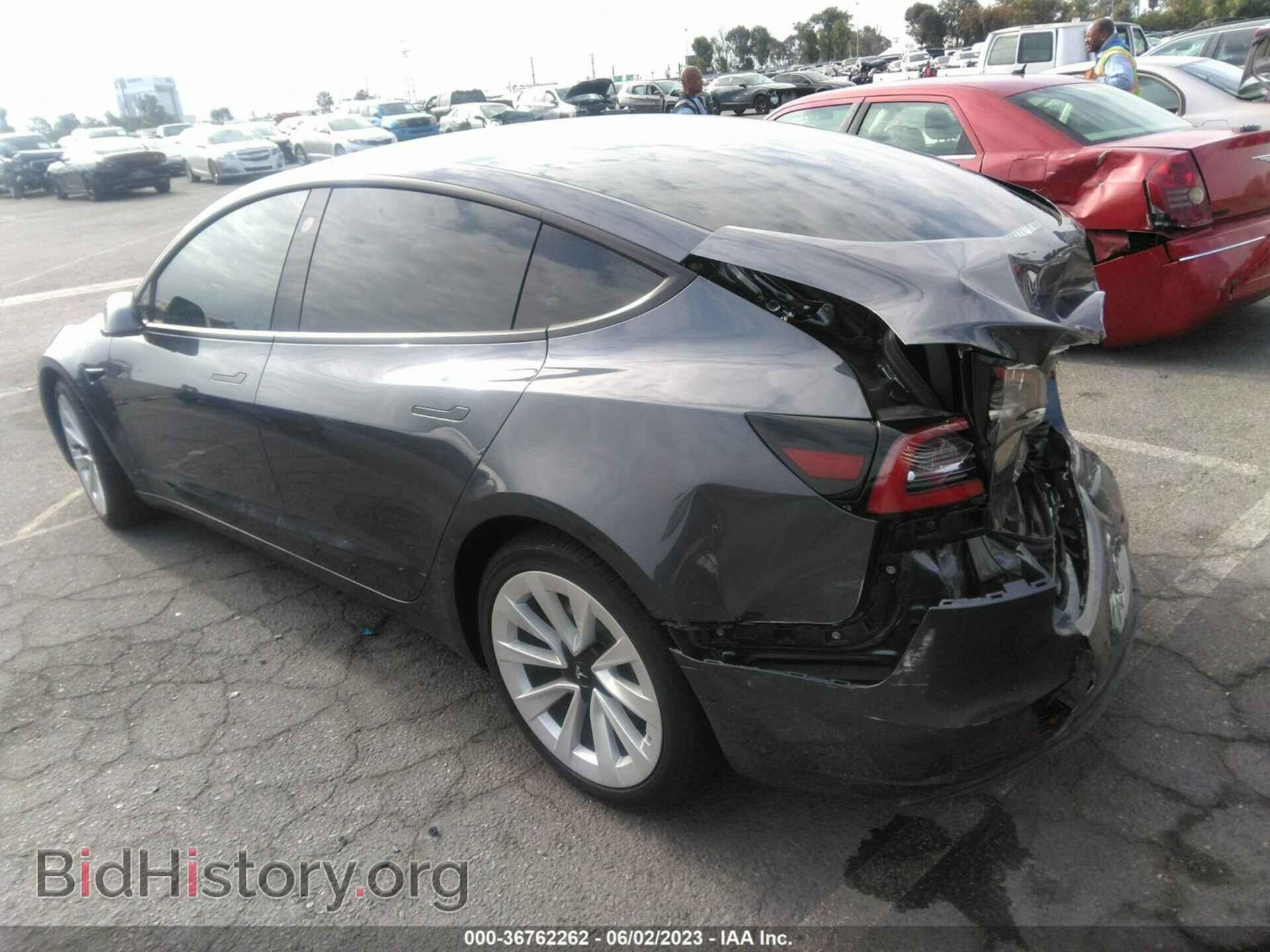 2022 TESLA MODEL 3 - VIN: 5YJ3E1EA9NF376422 - Фото 3