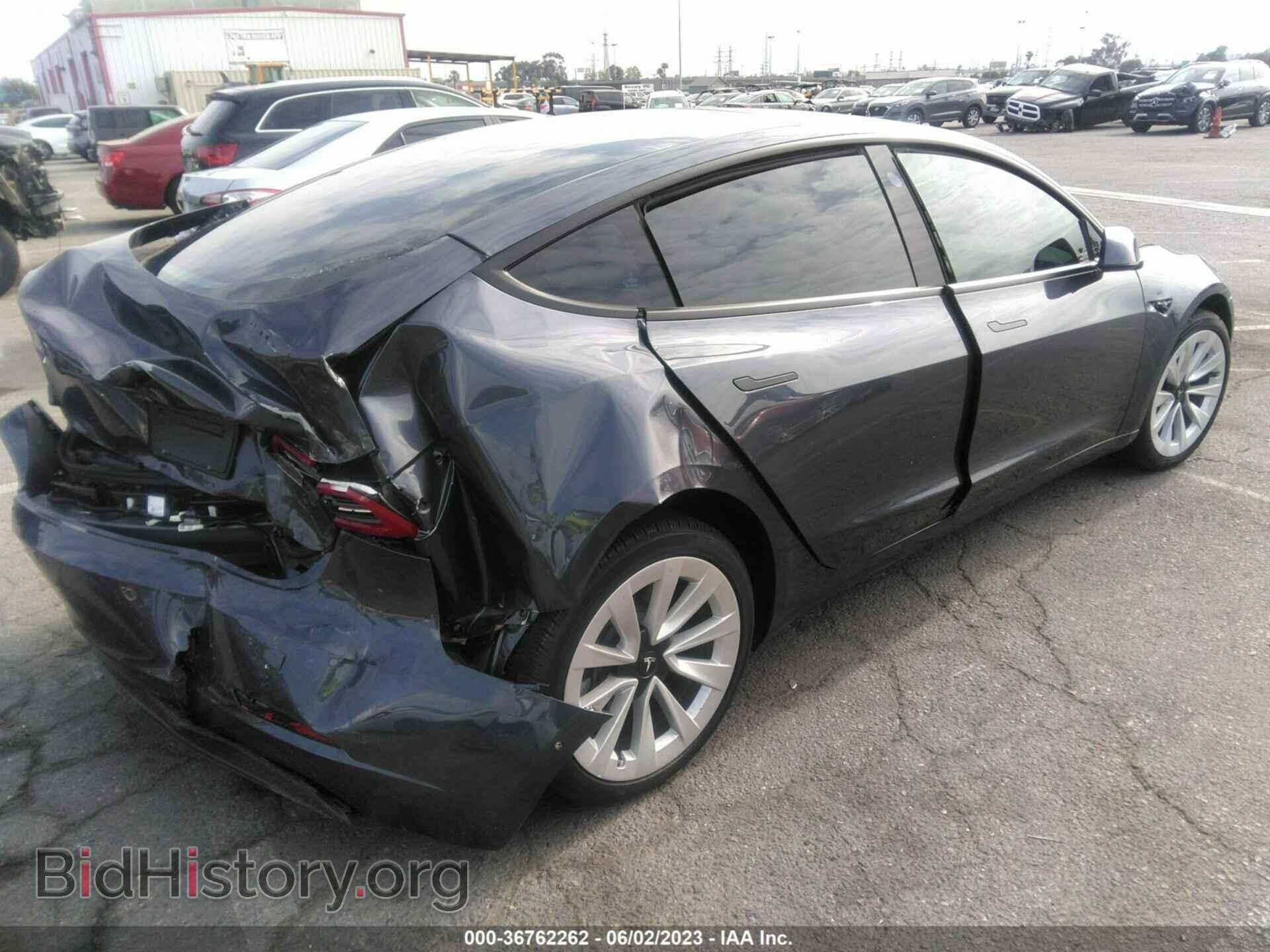 2022 TESLA MODEL 3 - VIN: 5YJ3E1EA9NF376422 - Фото 4