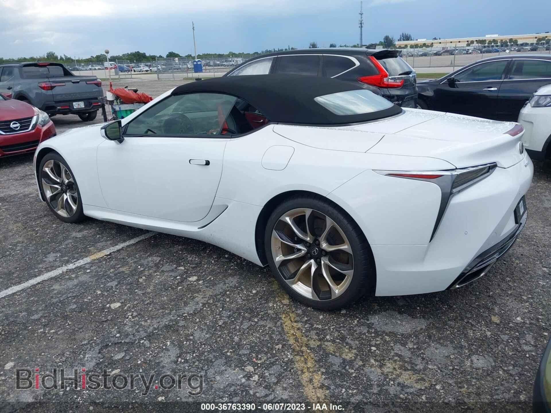 2021 LEXUS LC - VIN: JTHKPAAY2MA103529 - Фото 3