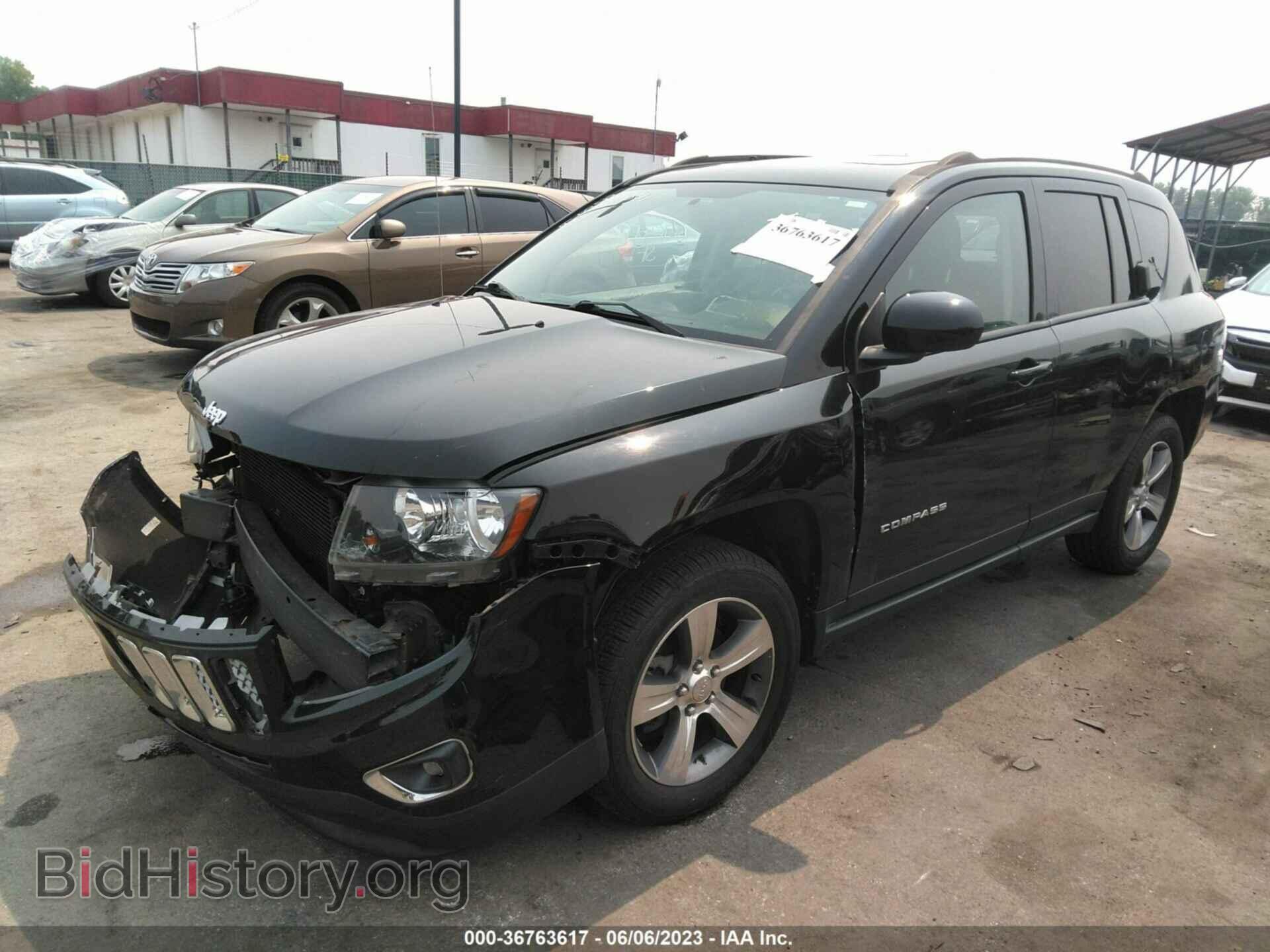 2016 JEEP COMPASS - VIN: 1C4NJDEB5GD795571 - Фото 2