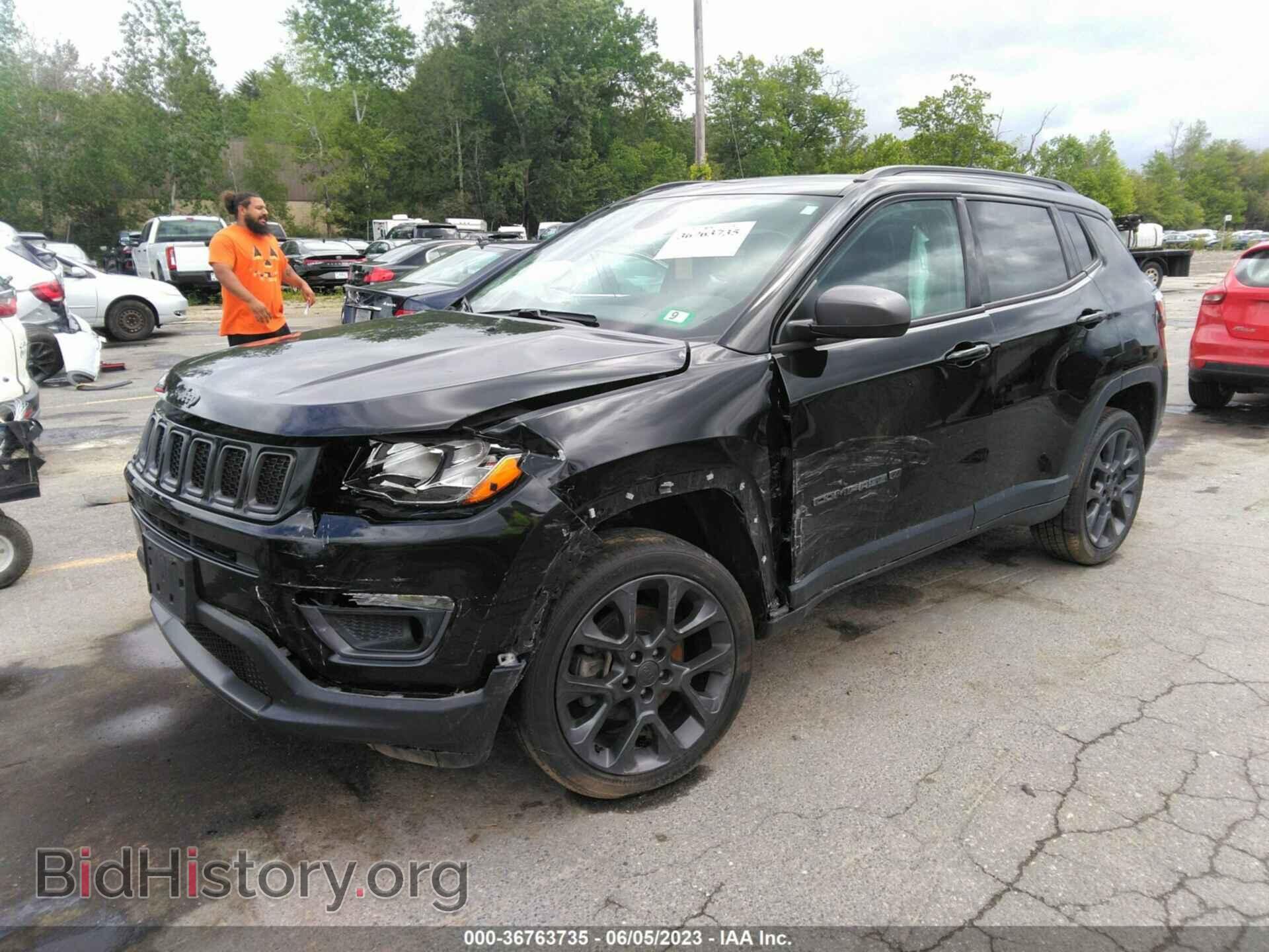 2021 JEEP COMPASS - VIN: 3C4NJDEB0MT553714 - Фото 2