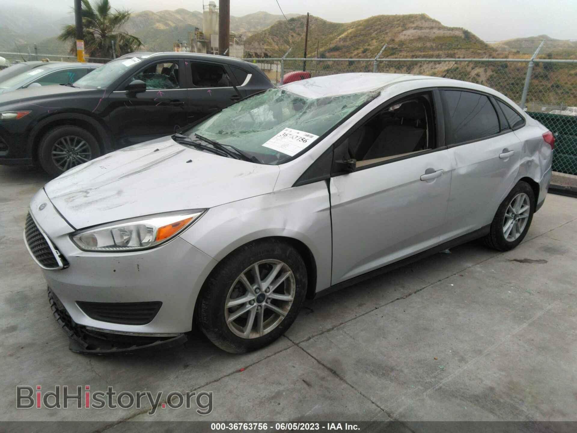 2018 FORD FOCUS - VIN: 1FADP3F24JL237457 - Фото 2