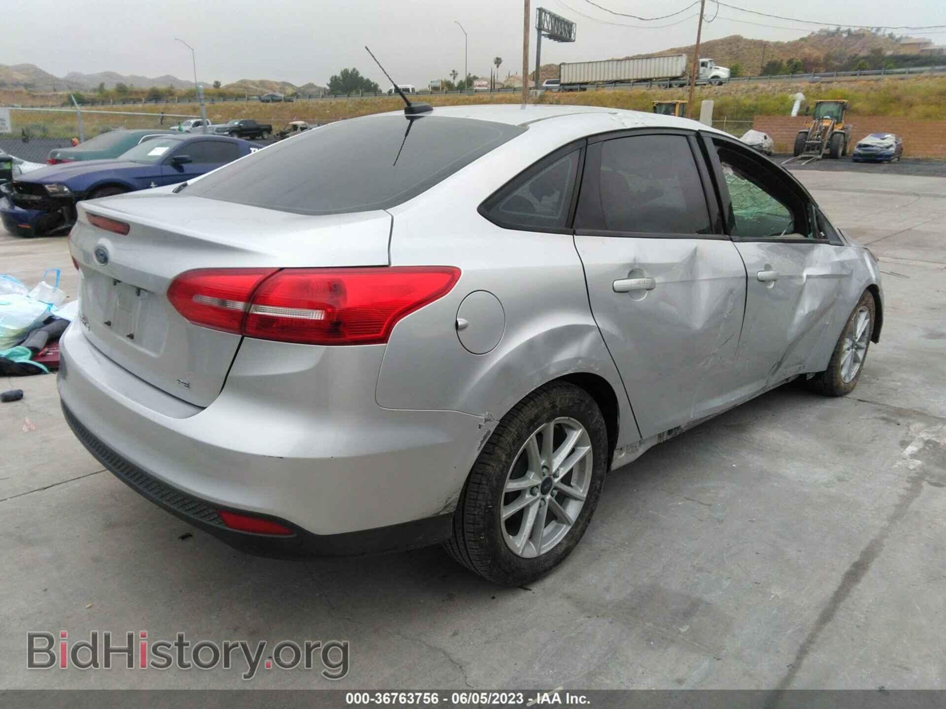2018 FORD FOCUS - VIN: 1FADP3F24JL237457 - Фото 4