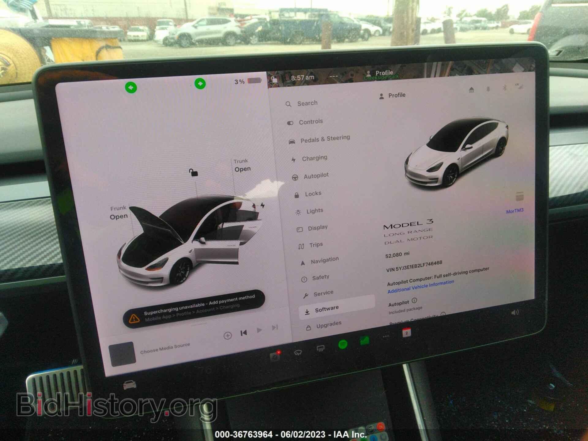 2020 TESLA MODEL 3 - VIN: 5YJ3E1EB2LF746468 - Photo 12