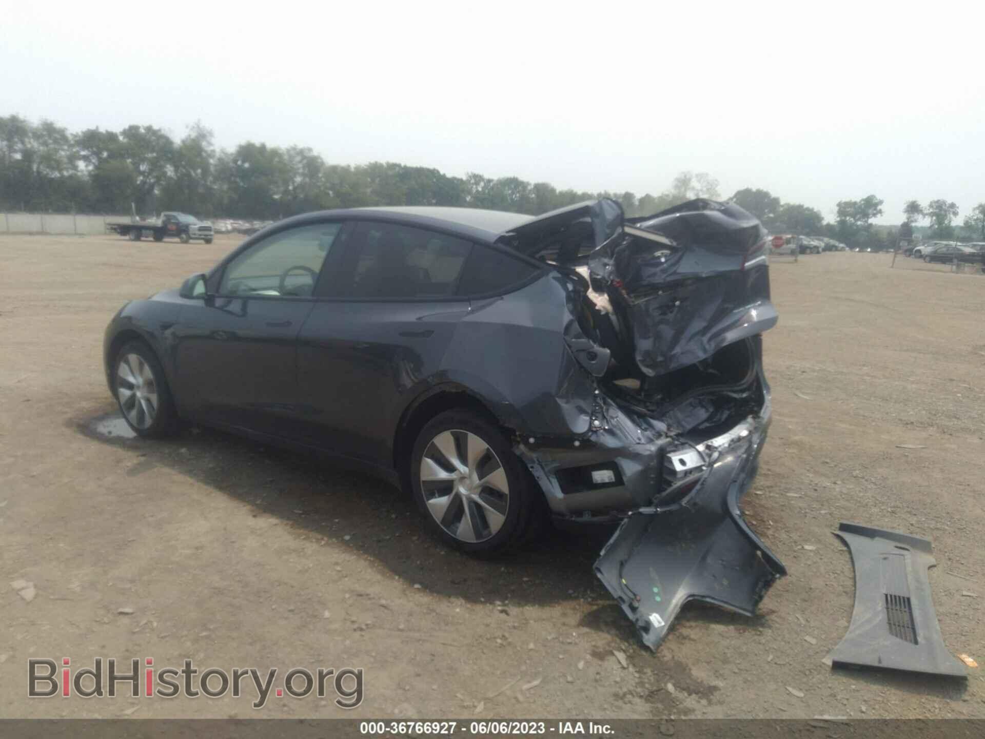 2021 TESLA MODEL Y - VIN: 5YJYGDEE0MF102593 - Фото 3