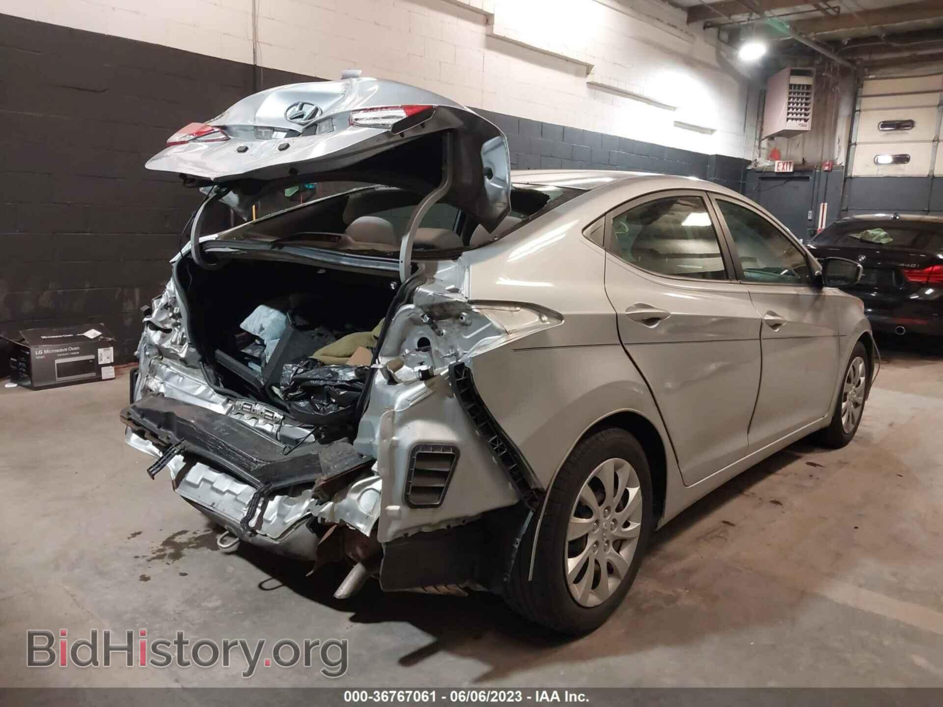 2011 HYUNDAI ELANTRA - VIN: 5NPDH4AE2BH044440 - Фото 4