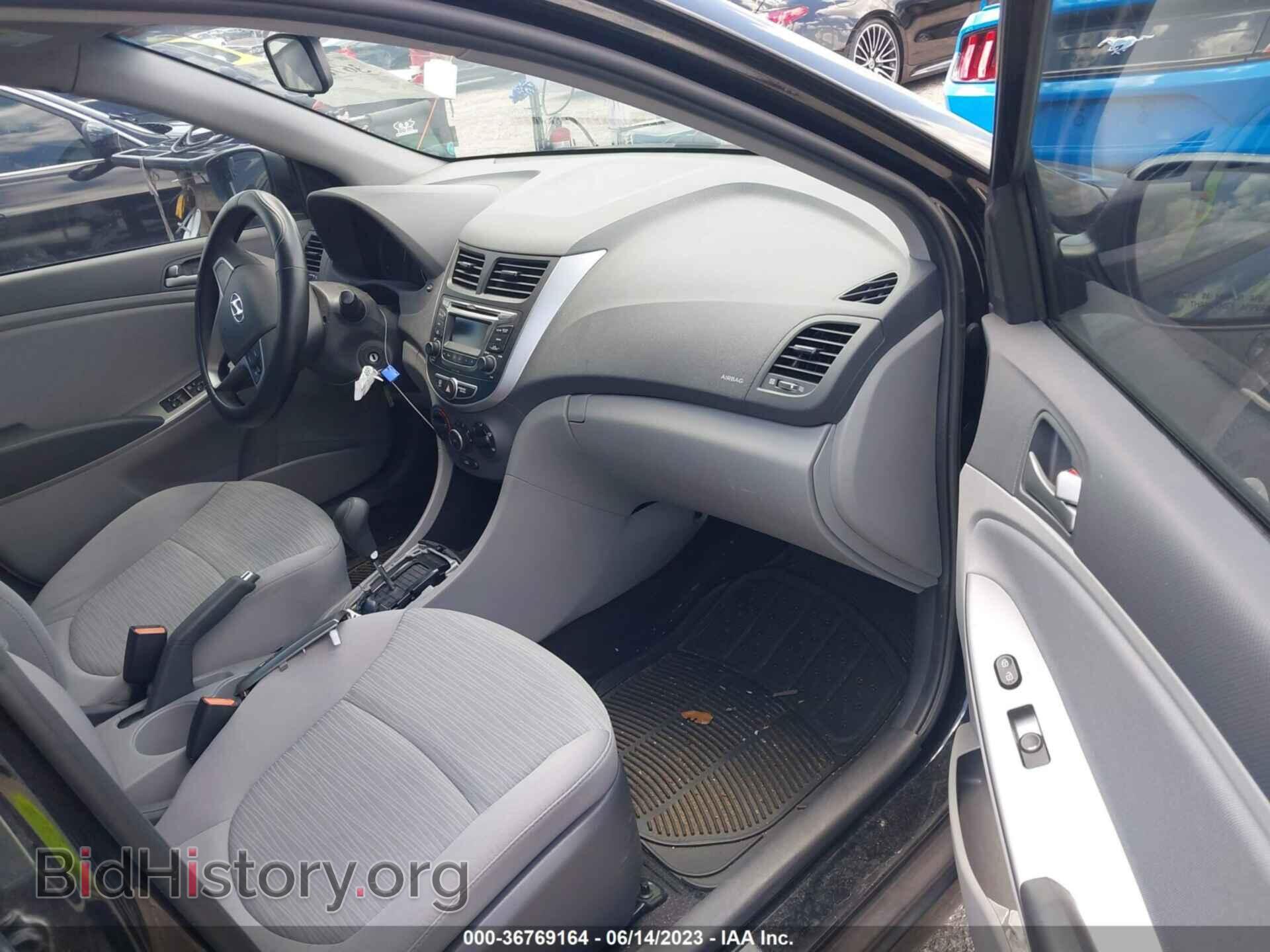 2016 HYUNDAI ACCENT - VIN: KMHCT5AE2GU295614 - Фото 5