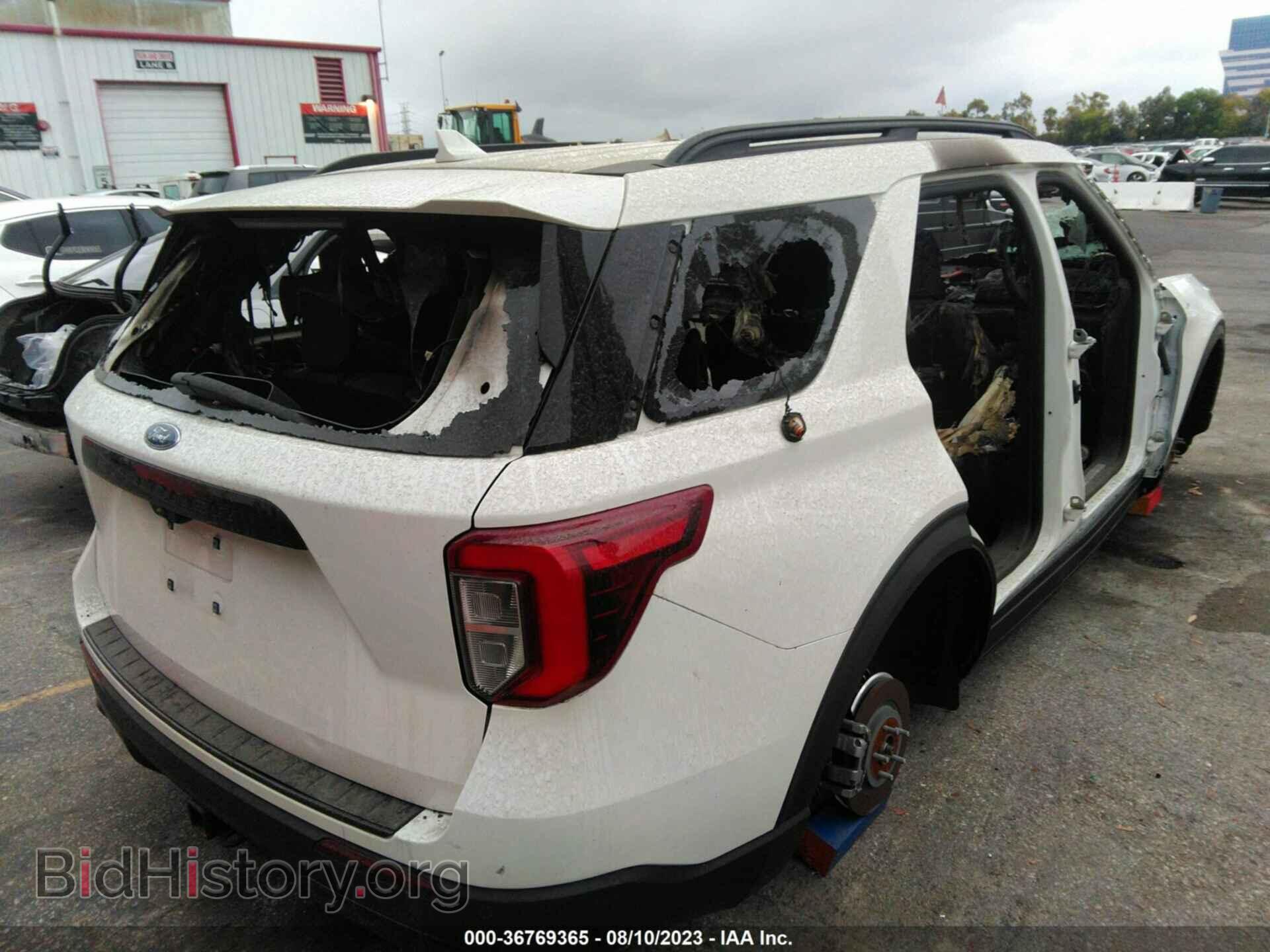 2022 FORD EXPLORER - VIN: 1FMSK7KH8NGA15483 - Фото 4