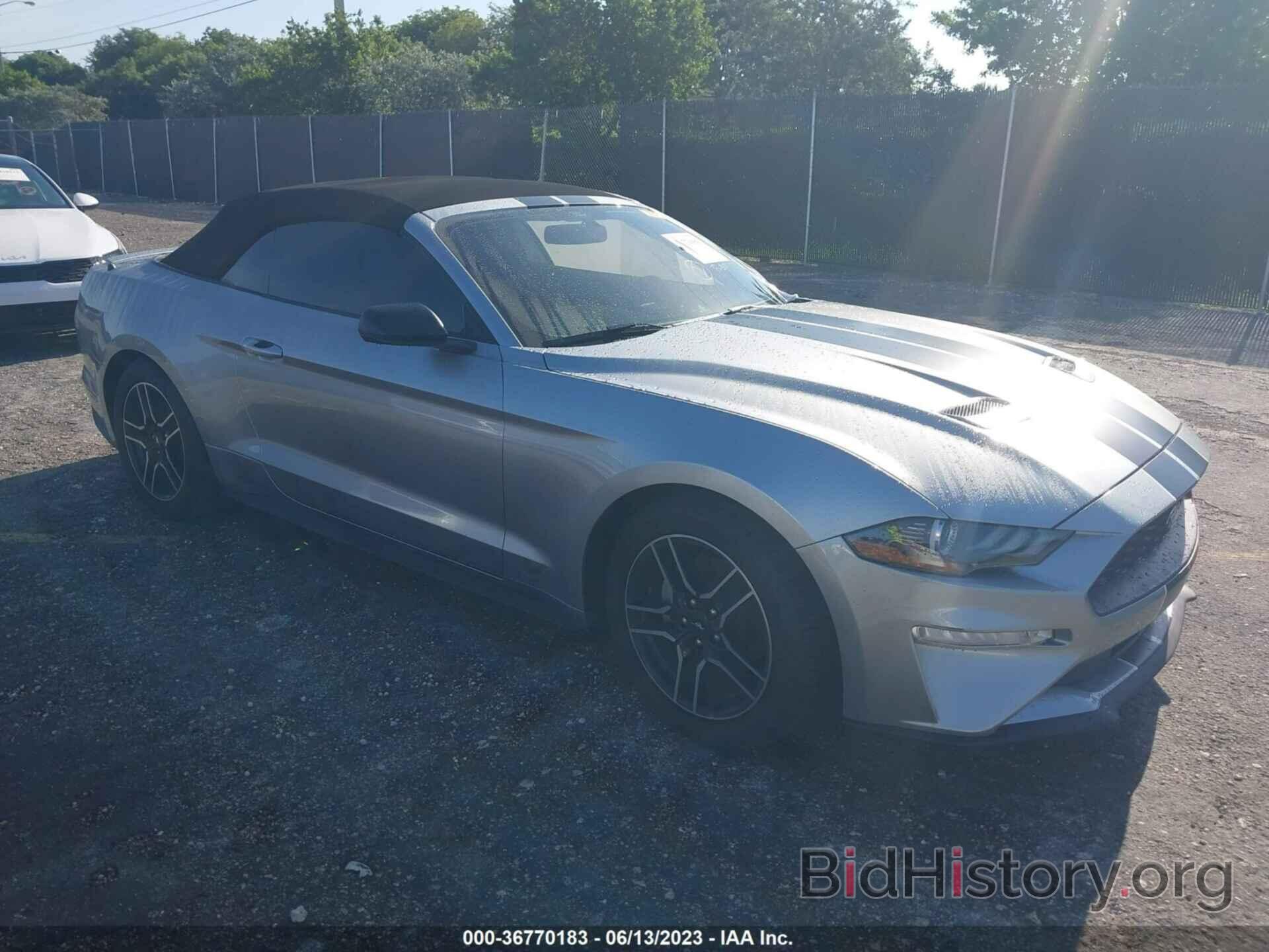 Photo 1FATP8UH5L5101247 - FORD MUSTANG 2020