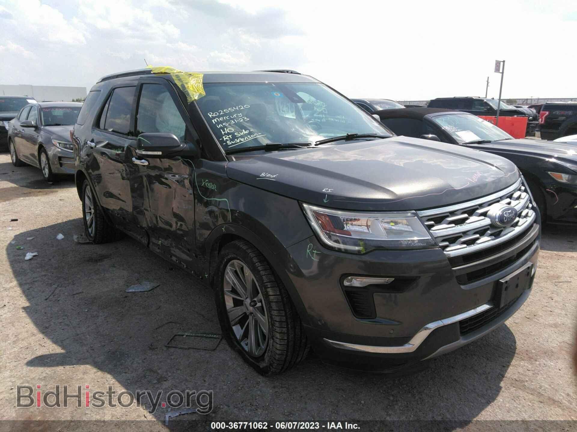 Фотография 1FM5K7F80JGB99156 - FORD EXPLORER 2018