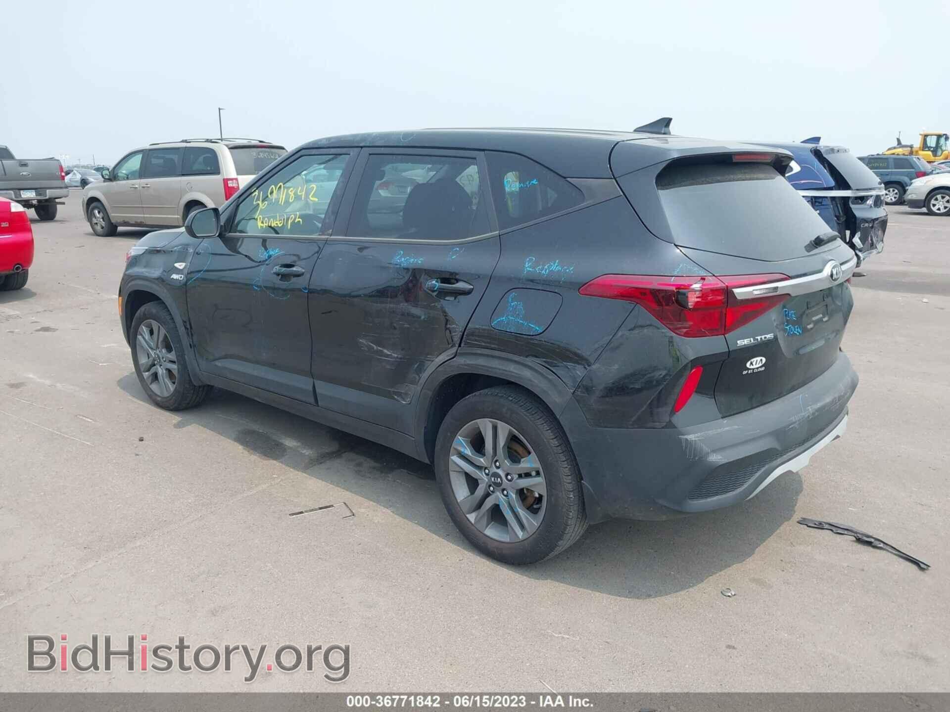 2021 KIA SELTOS - VIN: KNDEPCAA2M7098620 - Фото 3