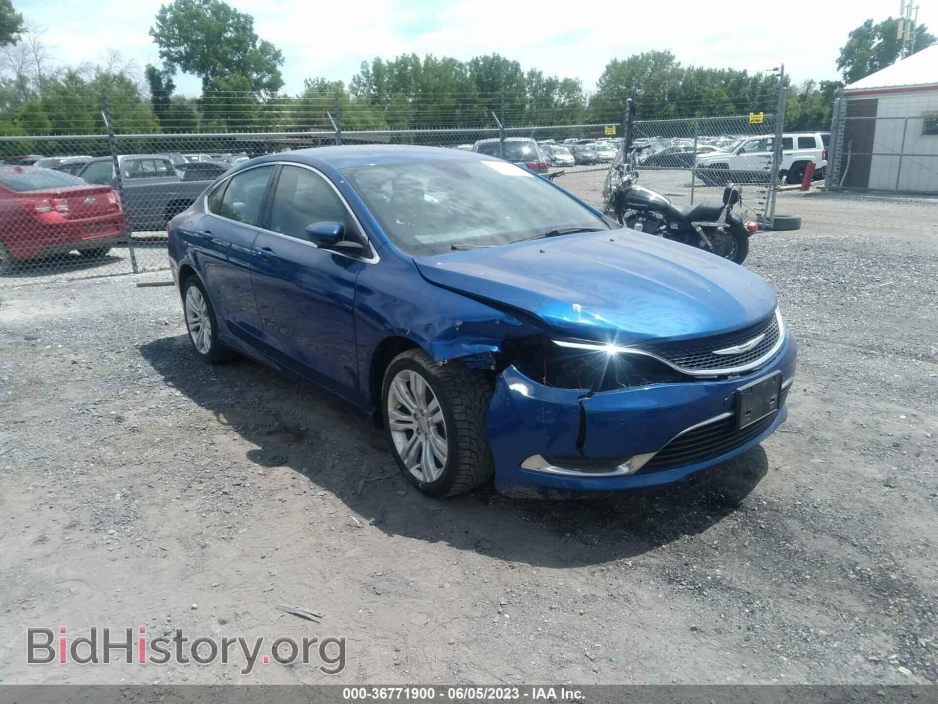 Фотография 1C3CCCAB3FN754743 - CHRYSLER 200 2015