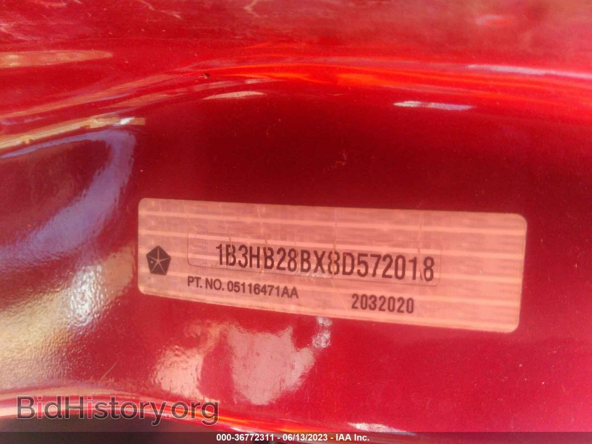 2008 DODGE CALIBER - VIN: 1B3HB28BX8D572018 - Photo 9