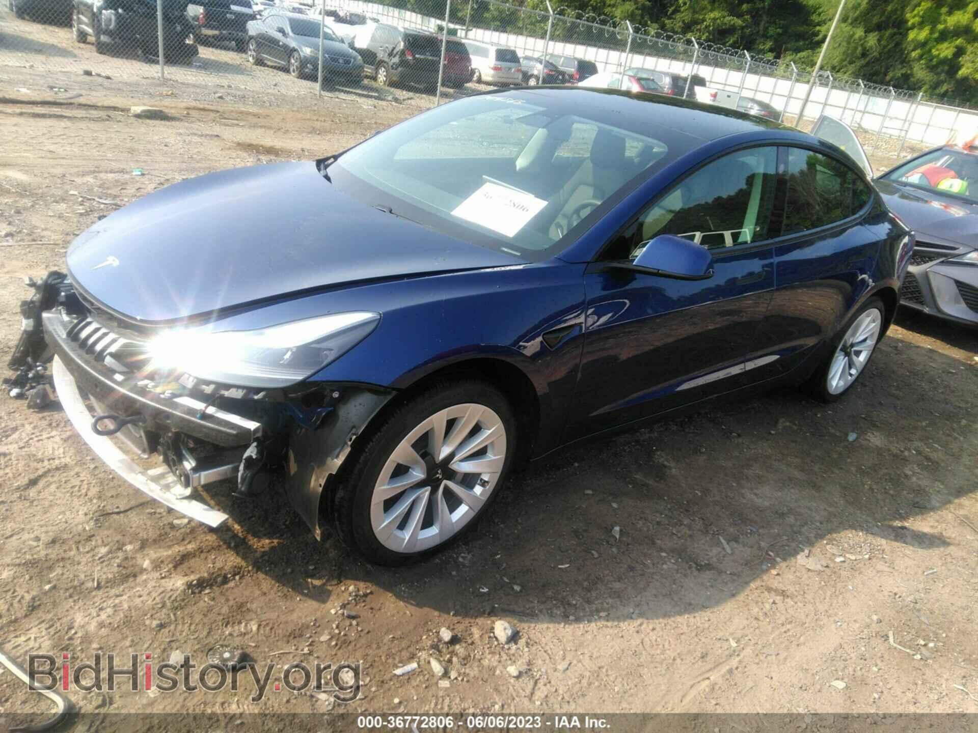 2021 TESLA MODEL 3 - VIN: 5YJ3E1EB9MF045153 - Фото 2
