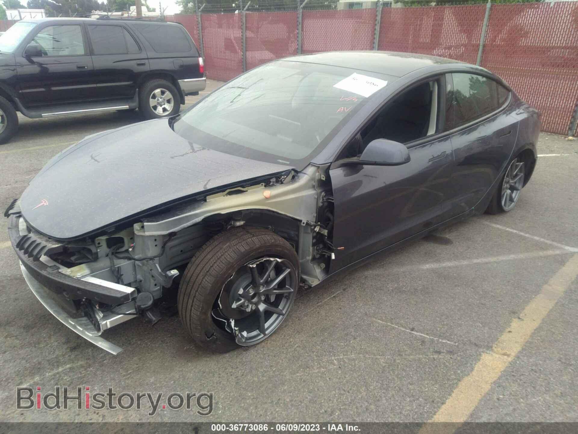 2022 TESLA MODEL 3 - VIN: 5YJ3E1EAXNF338603 - Photo 2