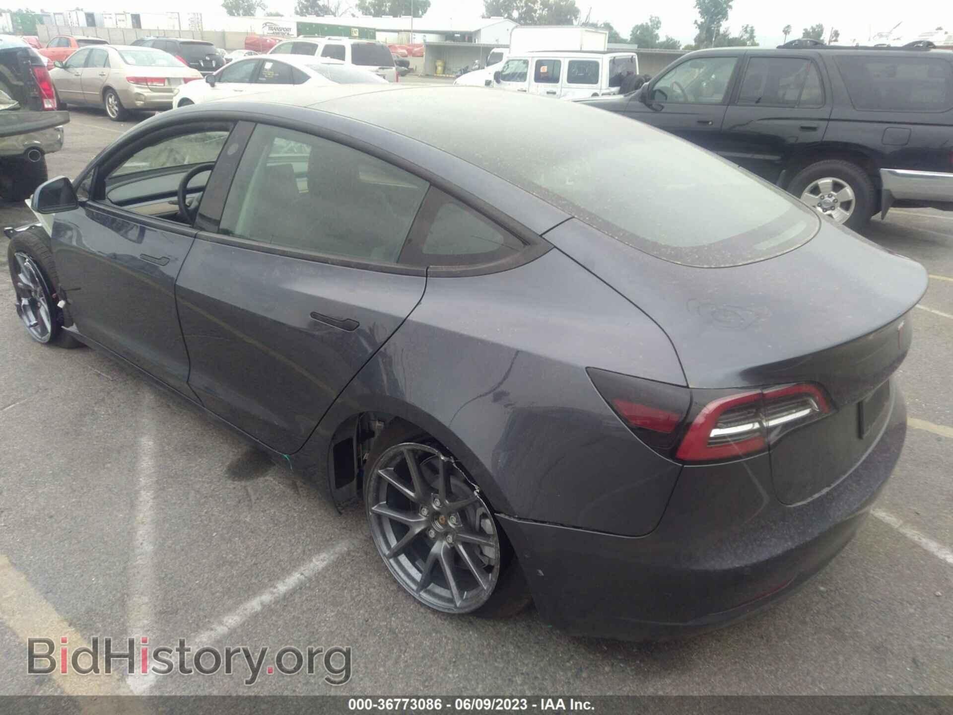 2022 TESLA MODEL 3 - VIN: 5YJ3E1EAXNF338603 - Photo 3