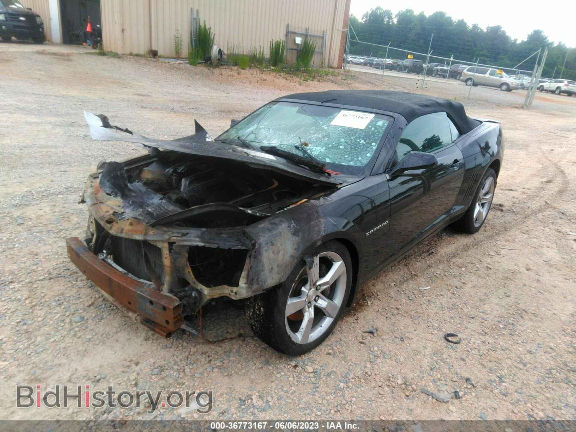 2011 CHEVROLET CAMARO - VIN: 2G1FT3DW7B9183934 - Фото 2