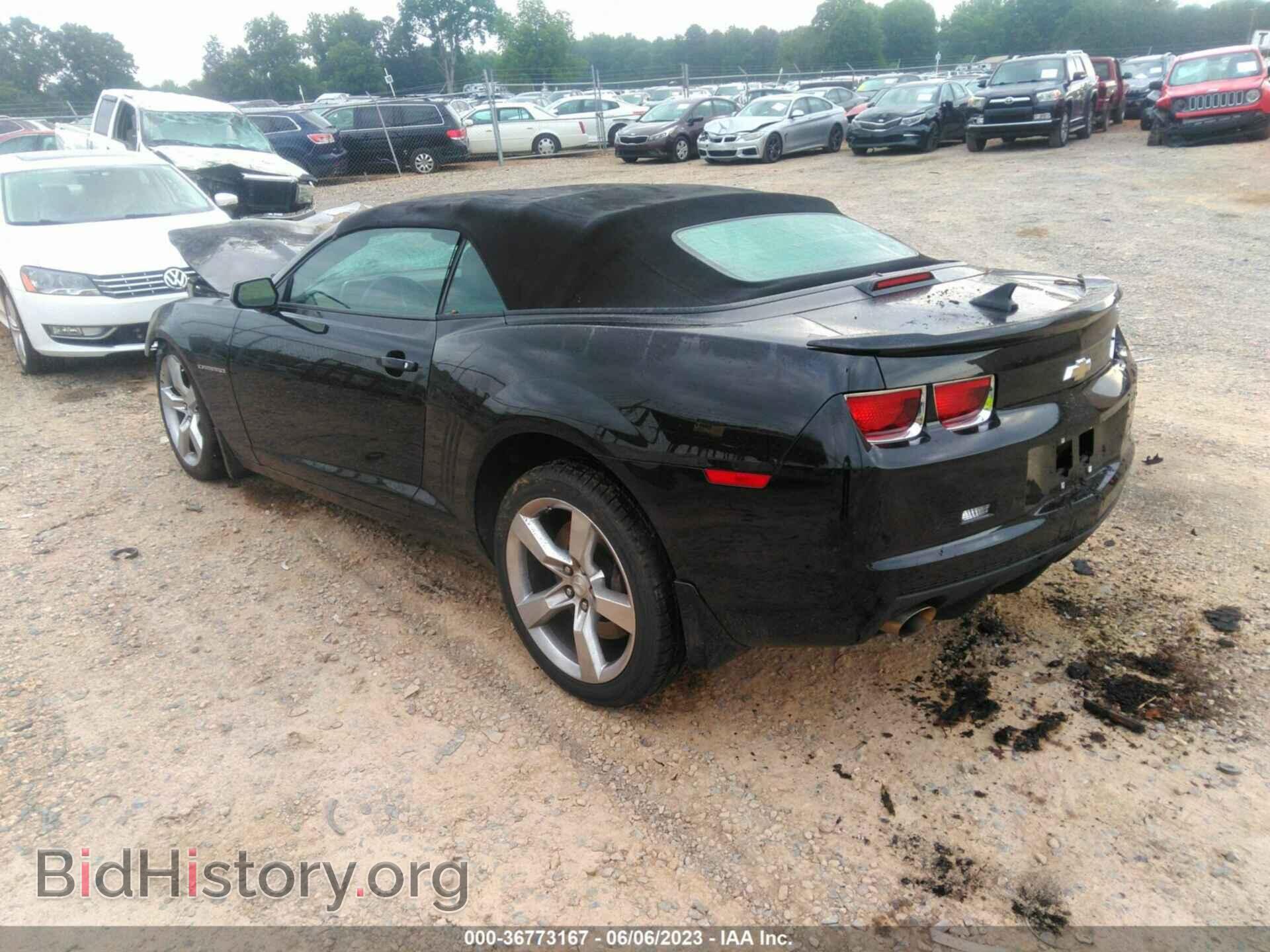 2011 CHEVROLET CAMARO - VIN: 2G1FT3DW7B9183934 - Фото 3