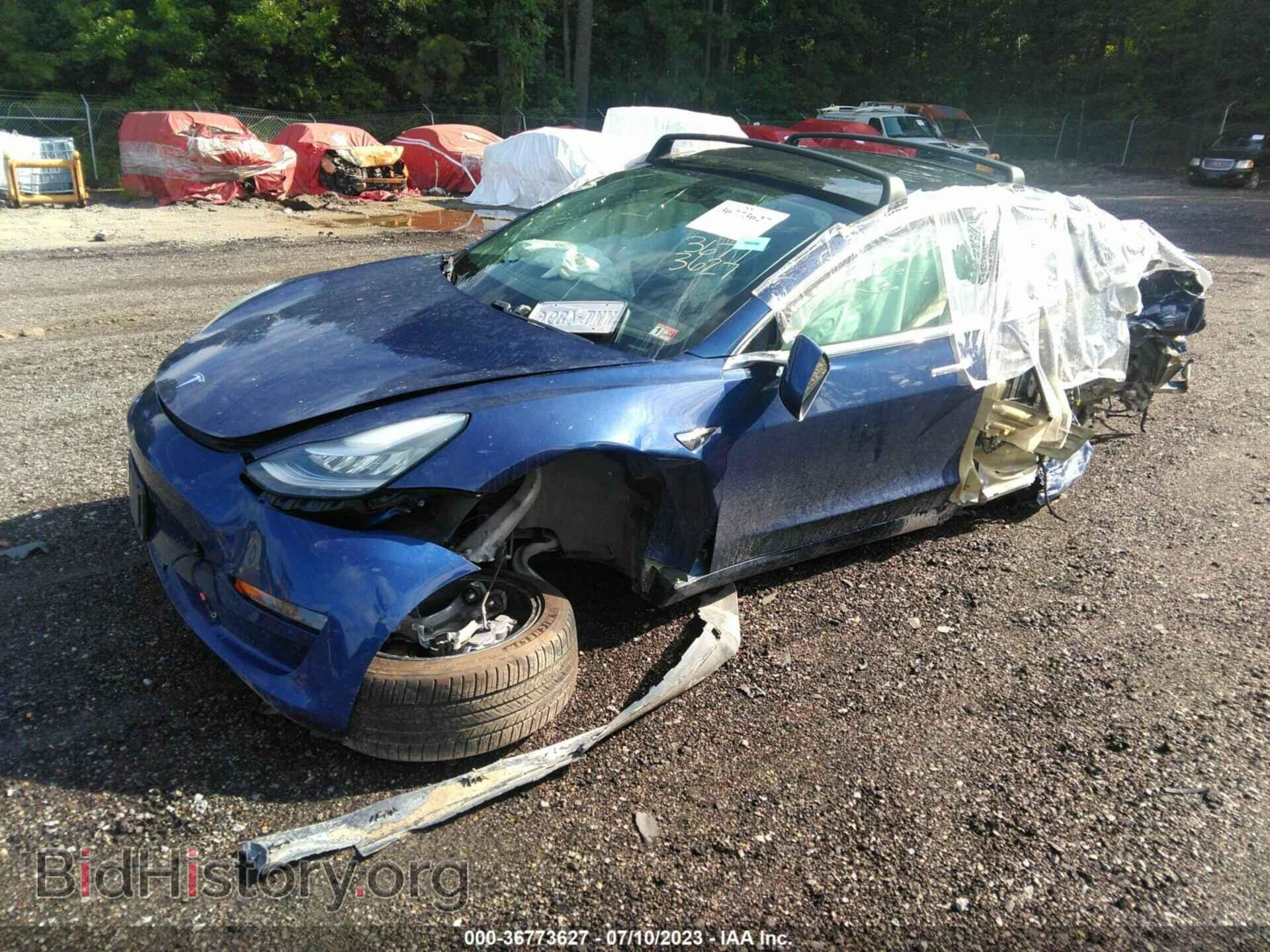 2019 TESLA MODEL 3 - VIN: 5YJ3E1EA5KF400923 - Фото 2
