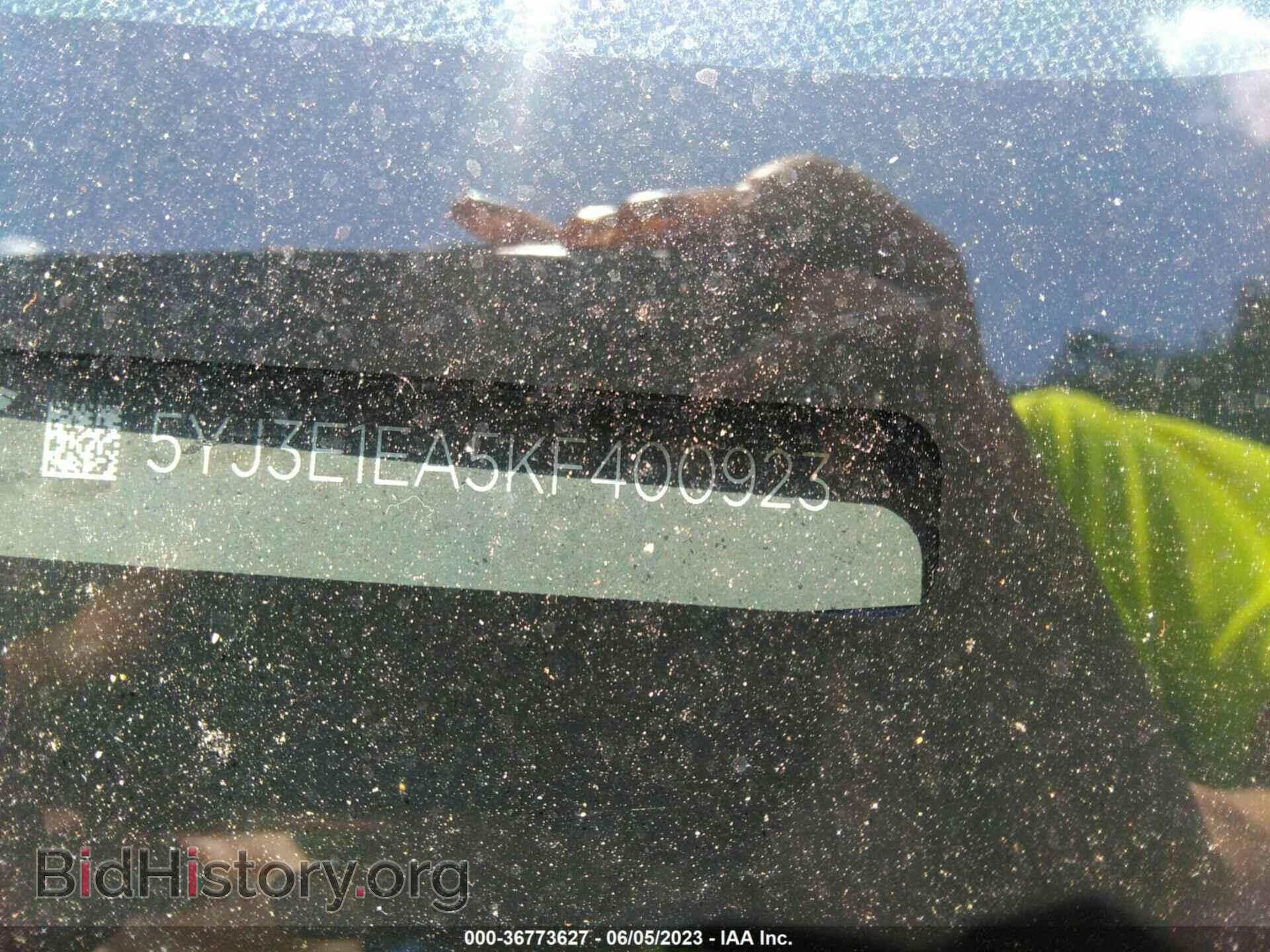 2019 TESLA MODEL 3 - VIN: 5YJ3E1EA5KF400923 - Фото 9