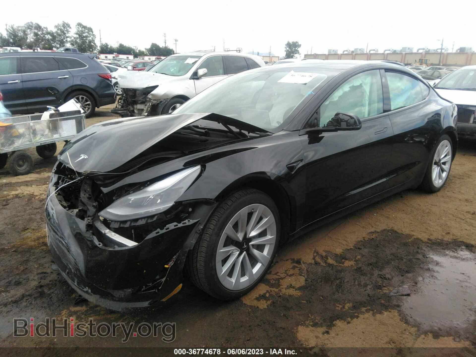 2021 TESLA MODEL 3 - VIN: 5YJ3E1EA4MF072414 - Фото 2