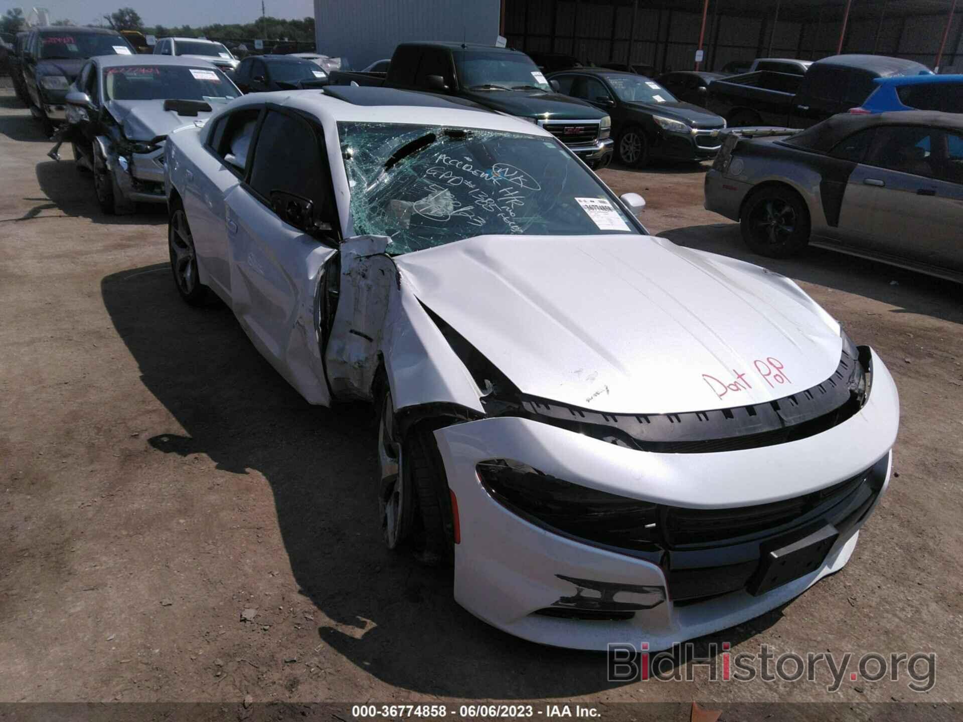 Photo 2C3CDXCT6FH762614 - DODGE CHARGER 2015