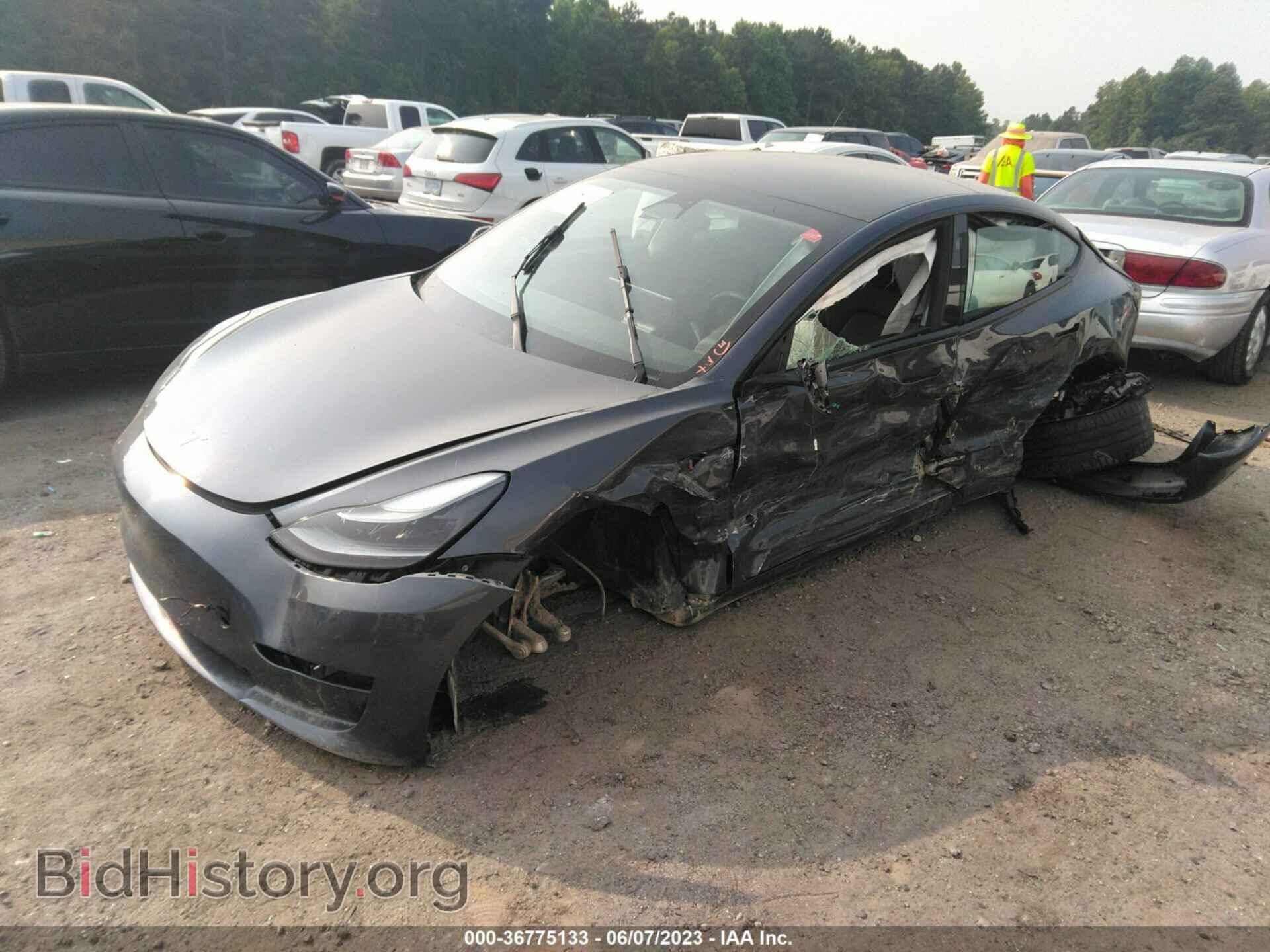 2022 TESLA MODEL 3 - VIN: 5YJ3E1EC3NF254267 - Фото 2