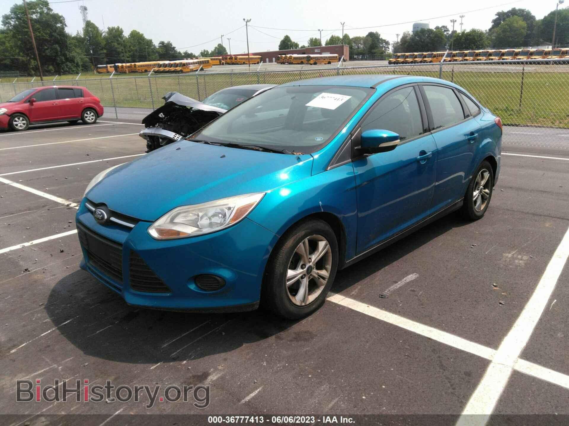 2014 FORD FOCUS - VIN: 1FADP3F28EL344517 - Фото 2