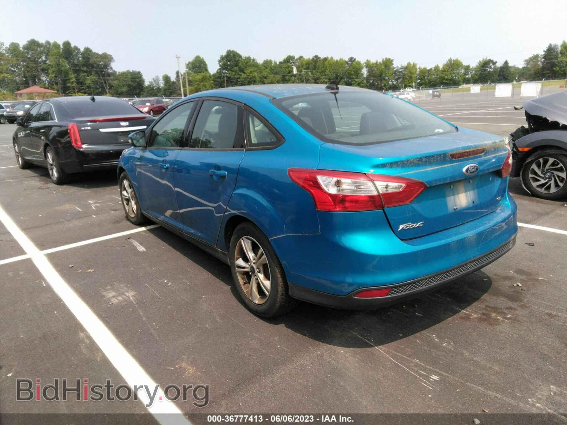 2014 FORD FOCUS - VIN: 1FADP3F28EL344517 - Фото 3