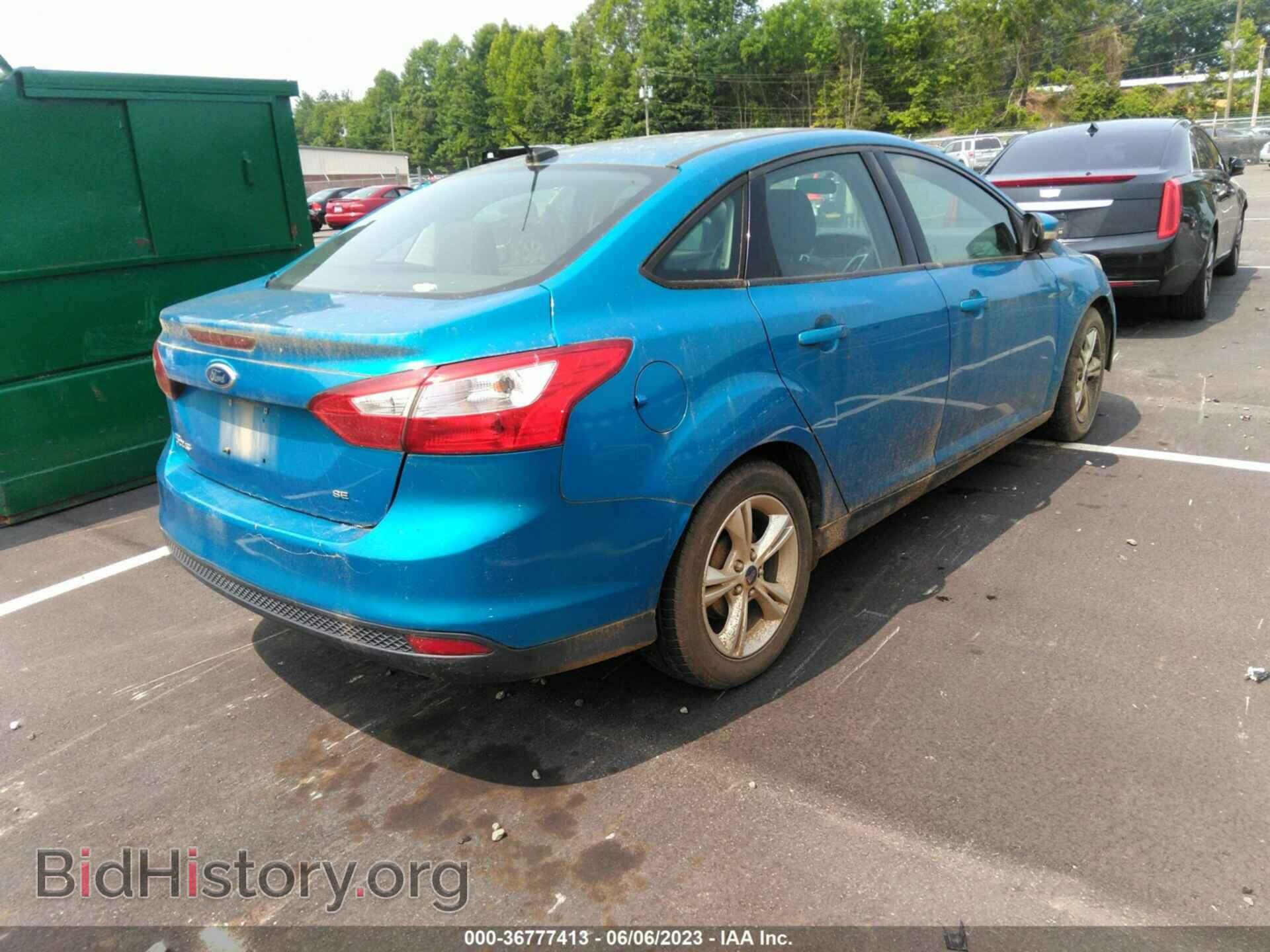 2014 FORD FOCUS - VIN: 1FADP3F28EL344517 - Фото 4