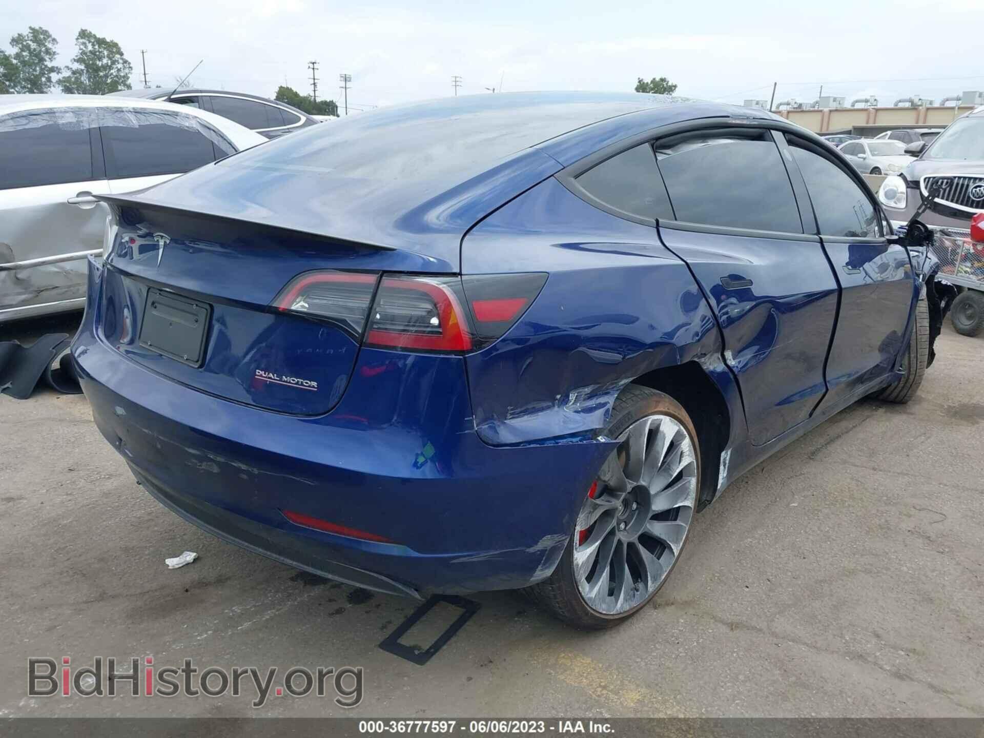 2023 TESLA MODEL 3 - VIN: 5YJ3E1EC3PF515643 - Фото 4