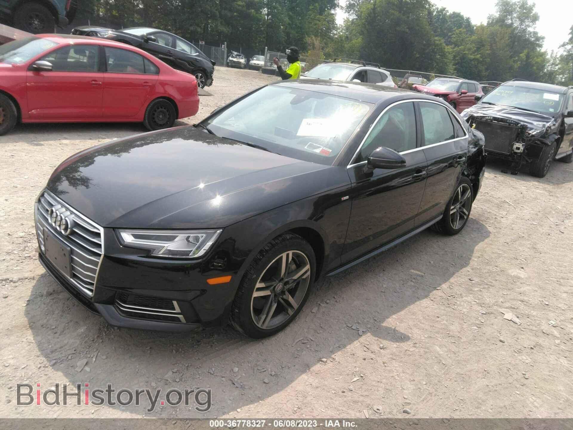 2018 AUDI A4 - VIN: WAUENAF48JA166685 - Фото 2