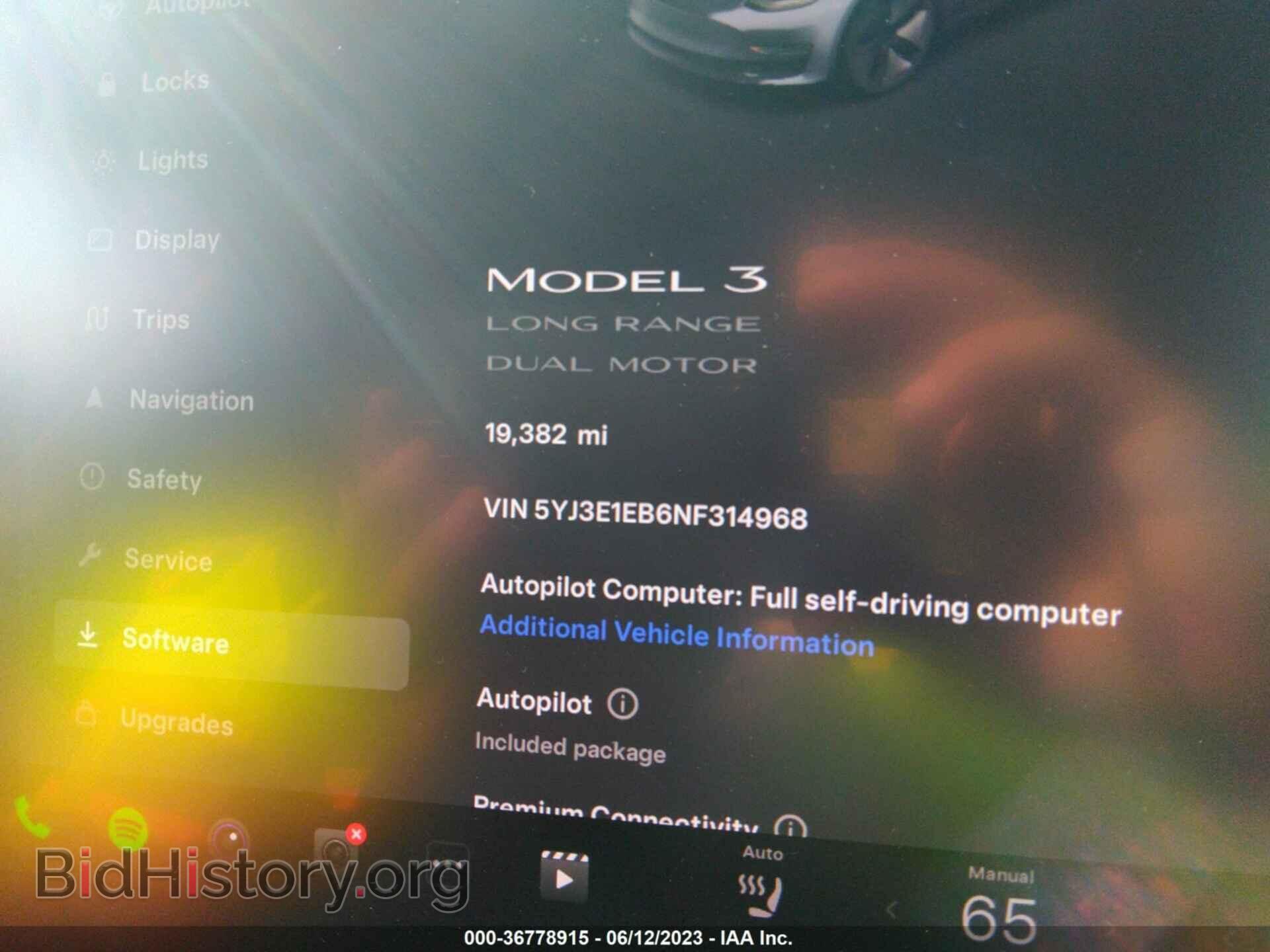 2022 TESLA MODEL 3 - VIN: 5YJ3E1EB6NF314968 - Фото 7
