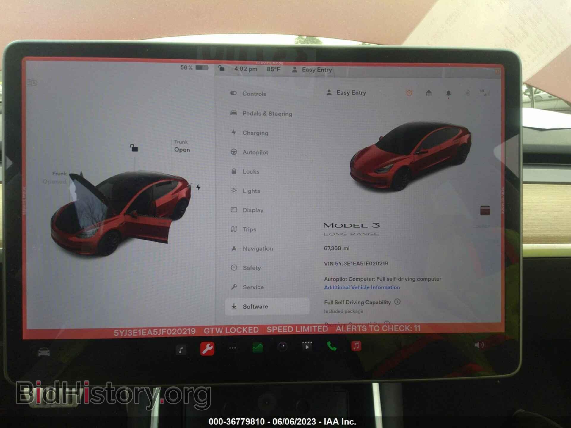 2018 TESLA MODEL 3 - VIN: 5YJ3E1EA5JF020219 - Фото 7