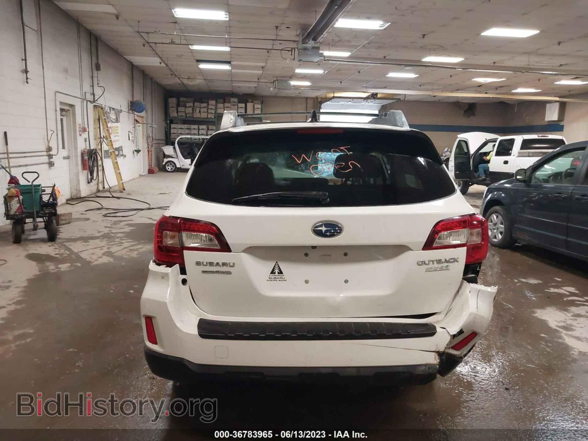 2016 SUBARU OUTBACK - VIN: 4S4BSAFC1G3217829 - Фото 17