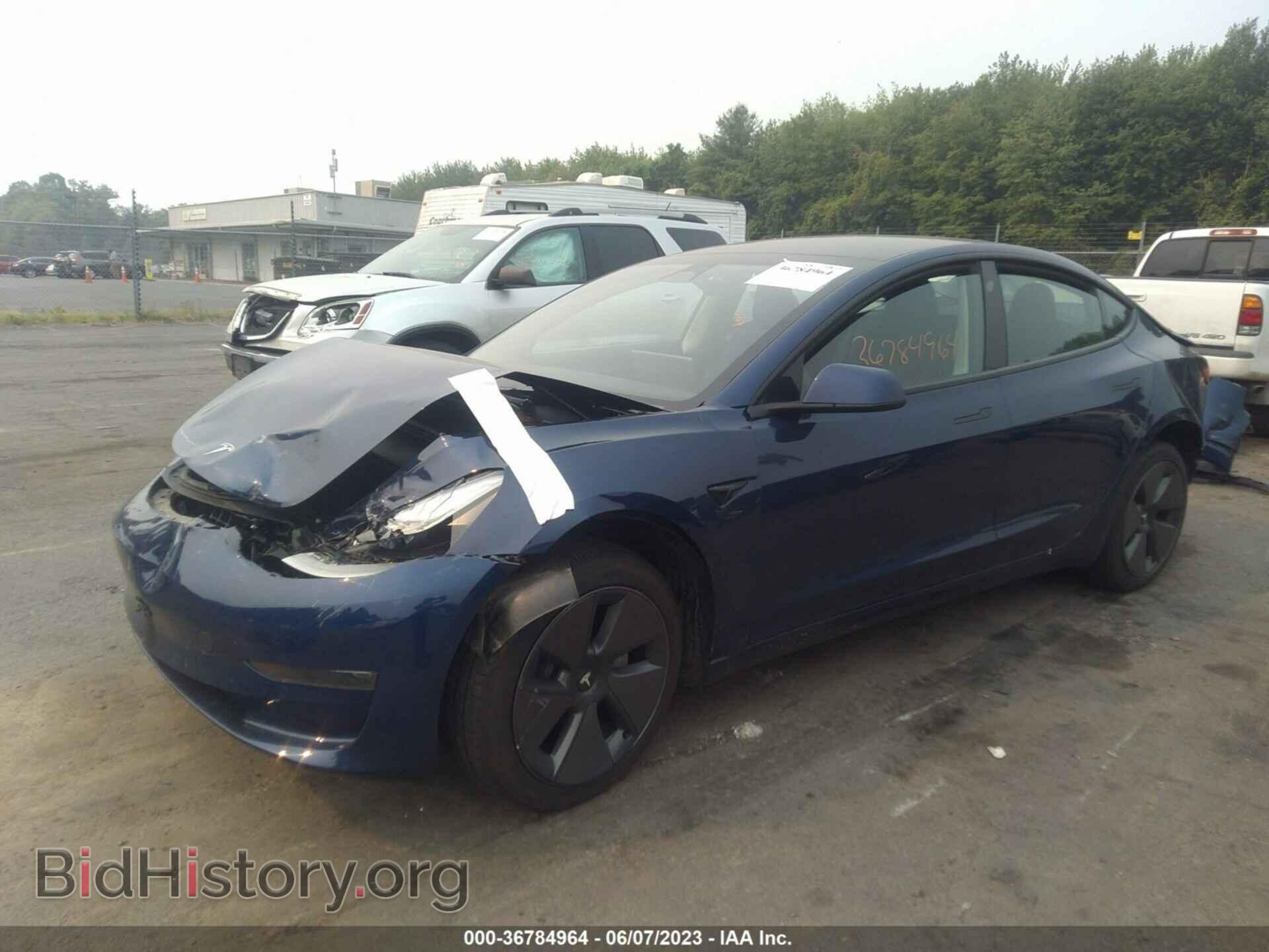 2022 TESLA MODEL 3 - VIN: 5YJ3E1EA3NF339429 - Photo 2