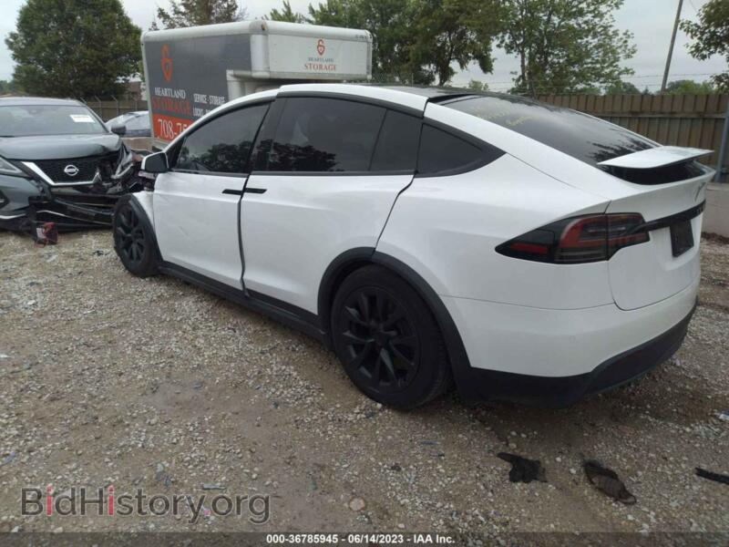 2022 Tesla MODEL X (VIN 7SAXCAE57NF358420) — фото 3 из 10