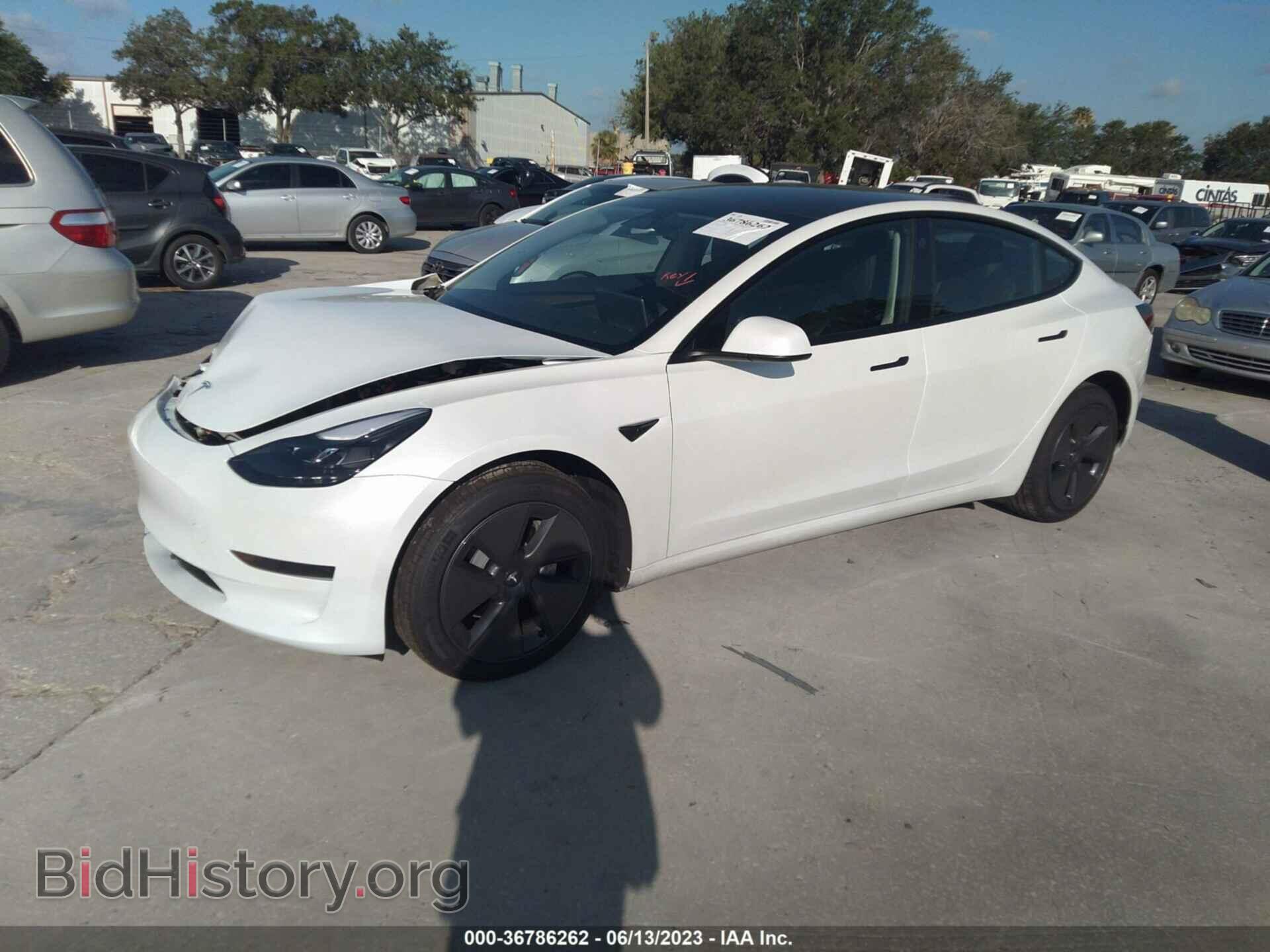 2023 TESLA MODEL 3 - VIN: 5YJ3E1EA5PF542065 - Фото 2