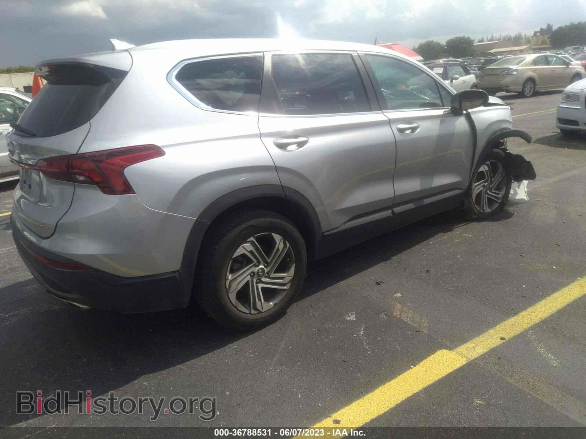 2021 HYUNDAI SANTA FE - VIN: 5NMS14AJ7MH356536 - Фото 4