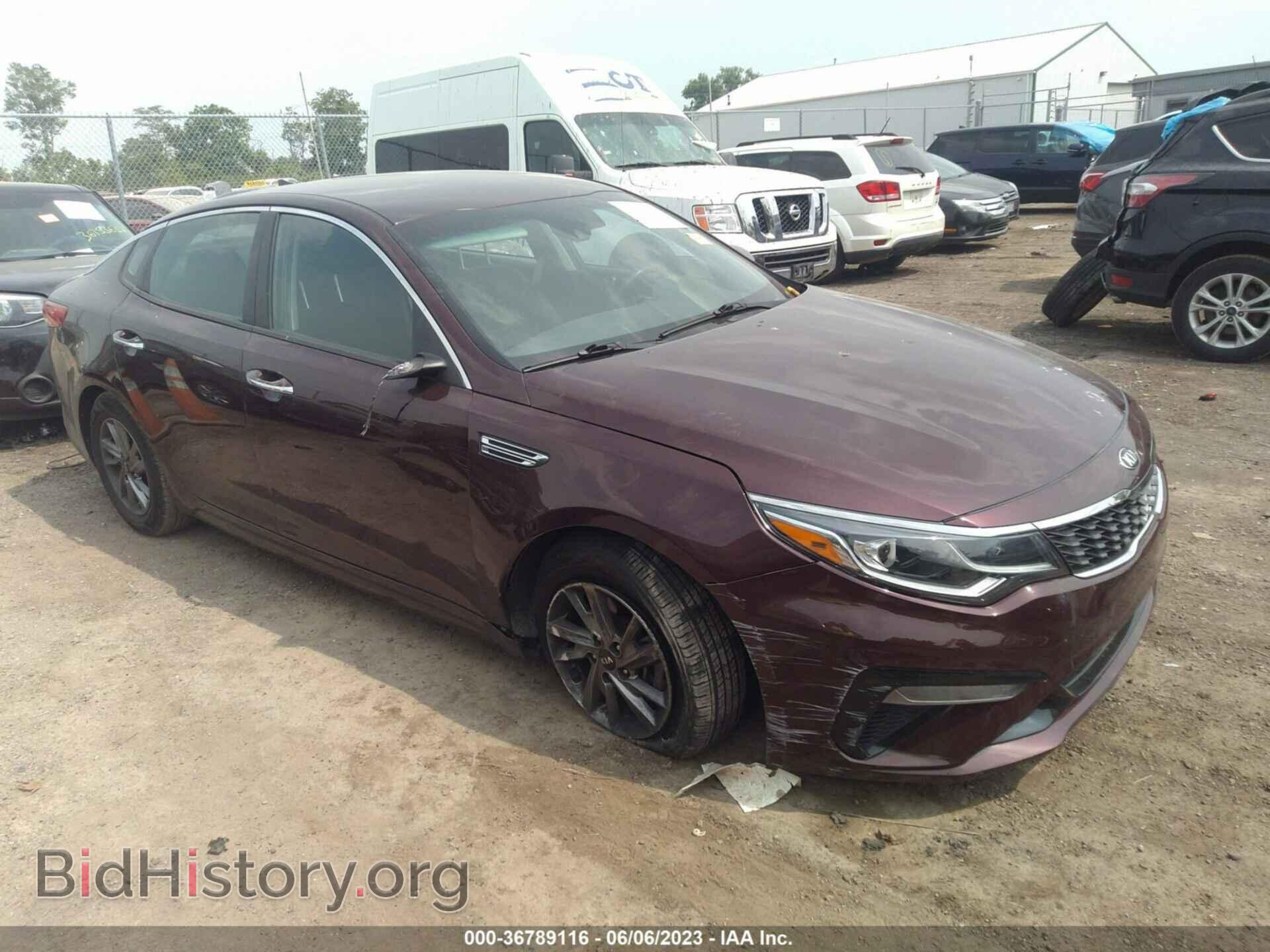 Photo 5XXGT4L32KG331537 - KIA OPTIMA 2019