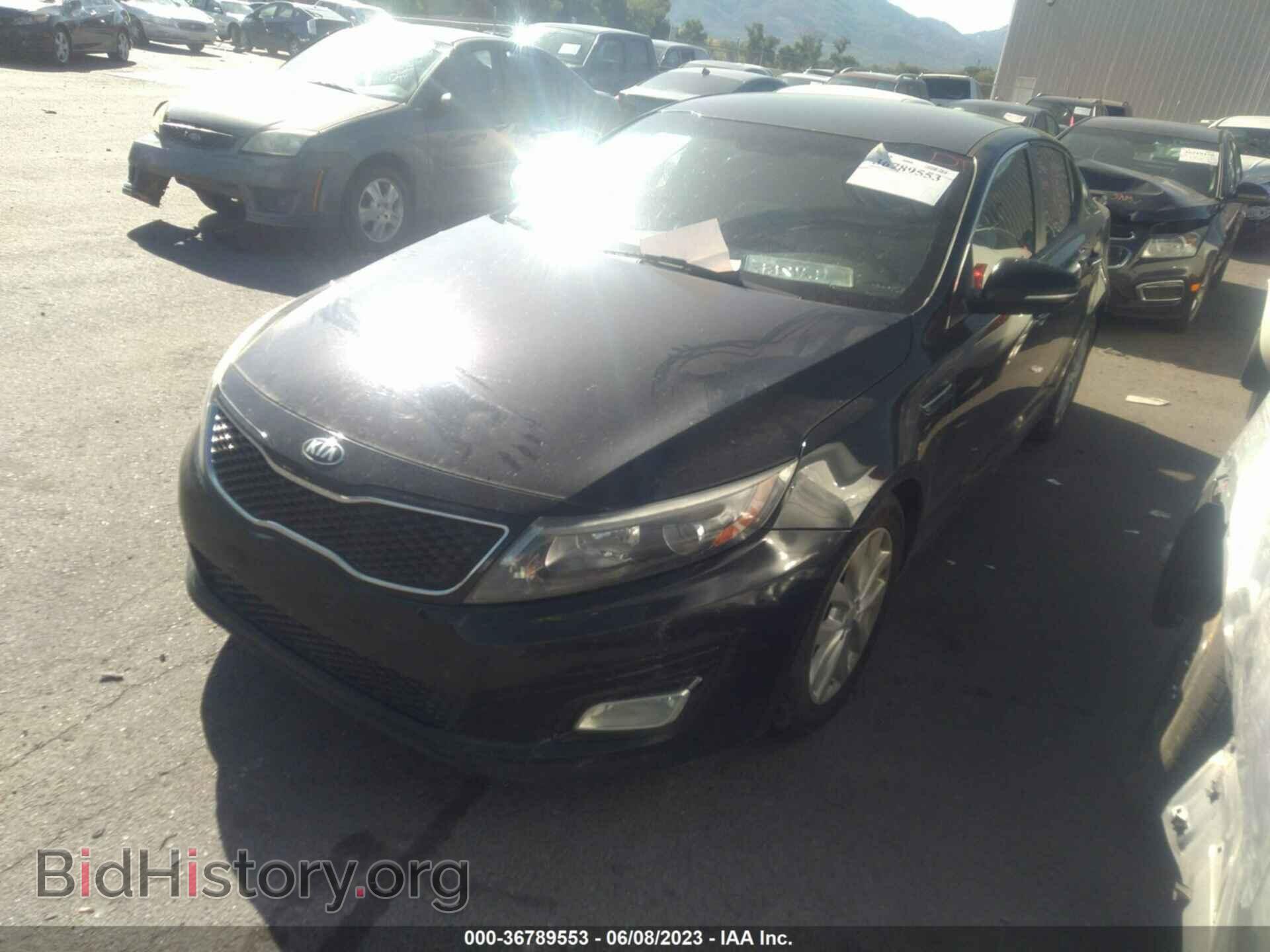 2015 KIA OPTIMA - VIN: 5XXGN4A72FG352278 - Фото 2