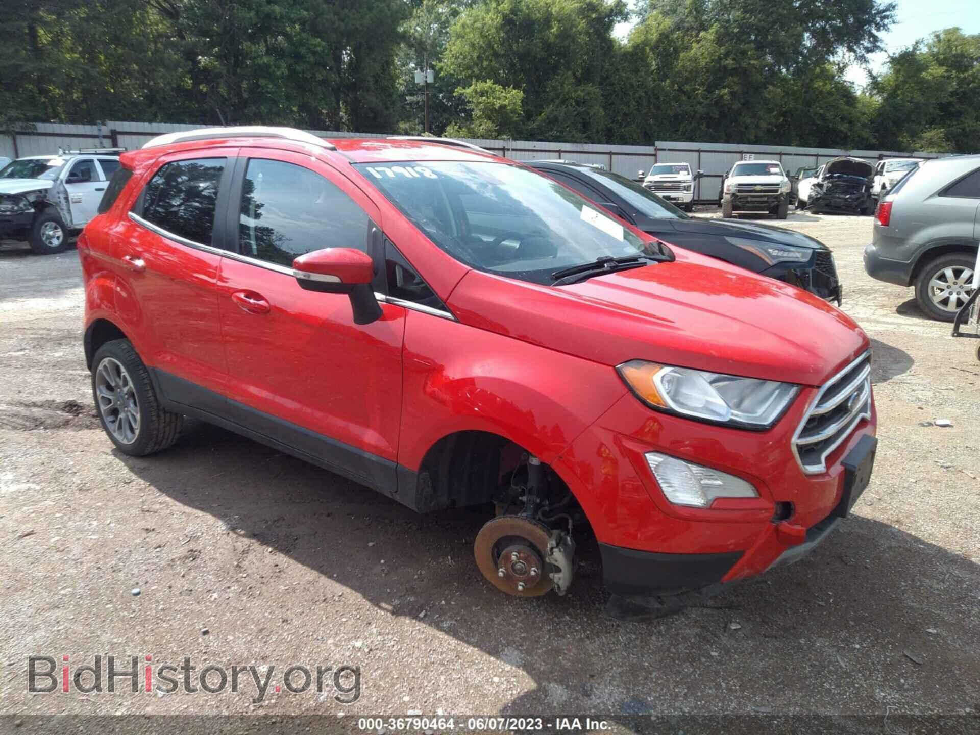 Photo MAJ6S3KL9MC401912 - FORD ECOSPORT 2021